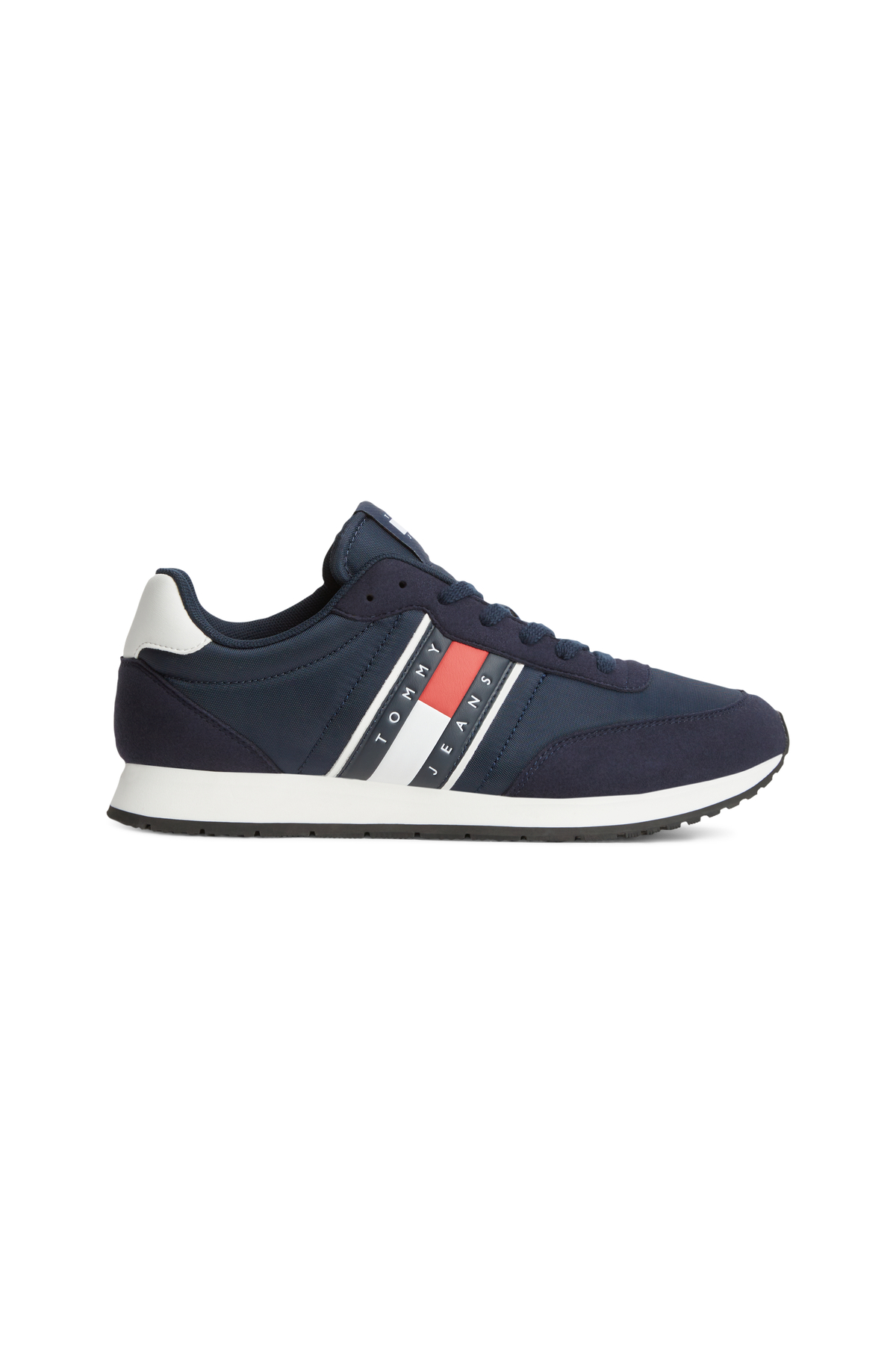 اسنیکر آبی سرمه ای مردانه کارل Tommy Hilfiger تامی هیلفیگر اورجینال - تصویر 6