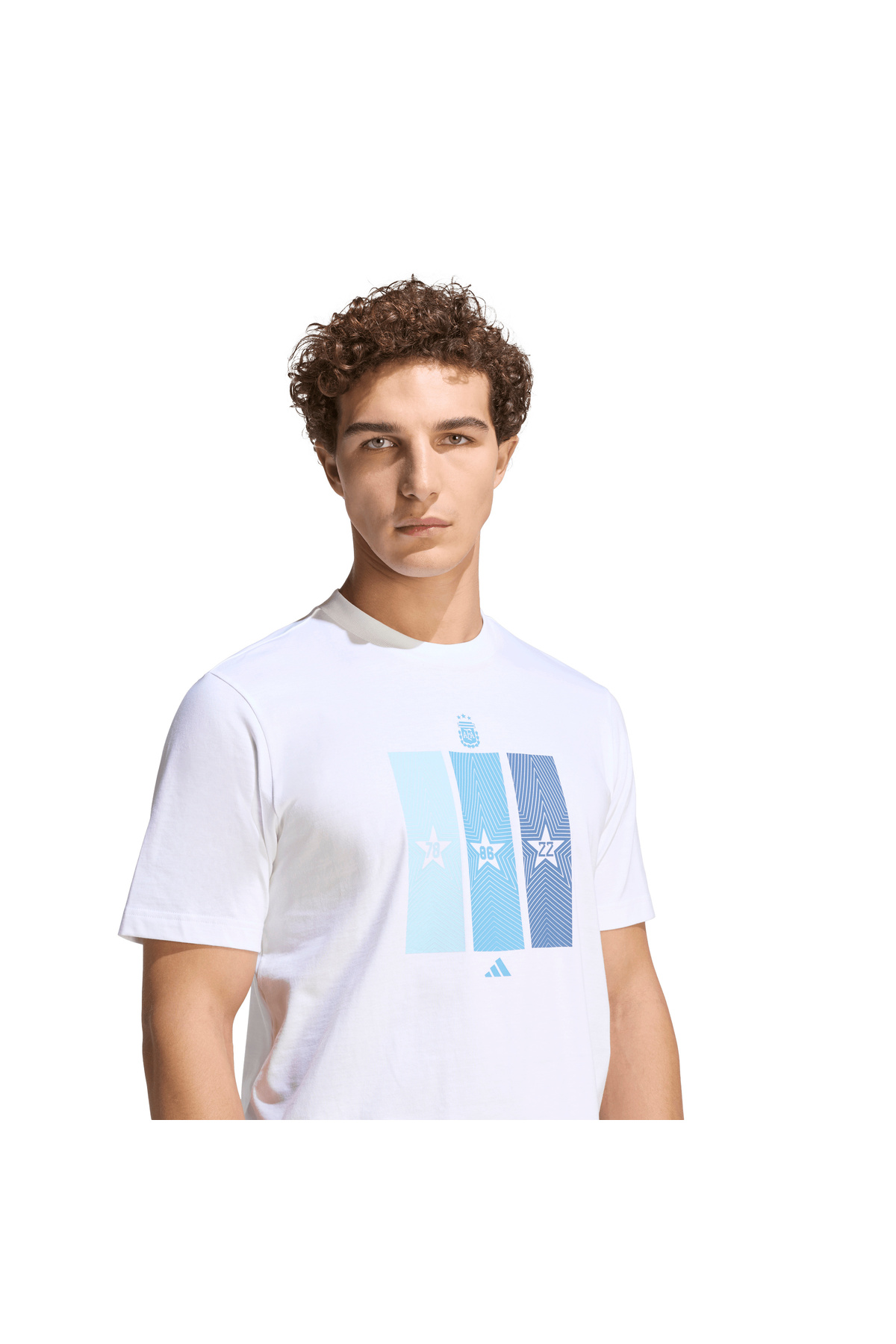 تیشرت adidas آدیداس خانگی آرژانتین اورجینال - تصویر 3