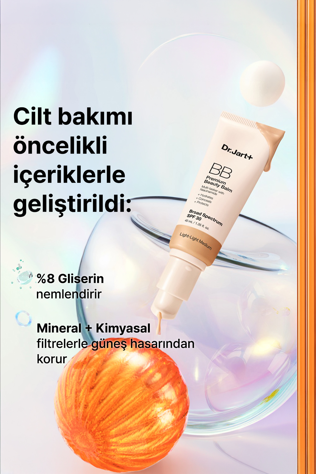 بالم زیبایی پریمیوم، مرطوب کننده رنگی SPF50+ - 00 Fair 40ML — بژ 146869 — تصویر 7 از 12