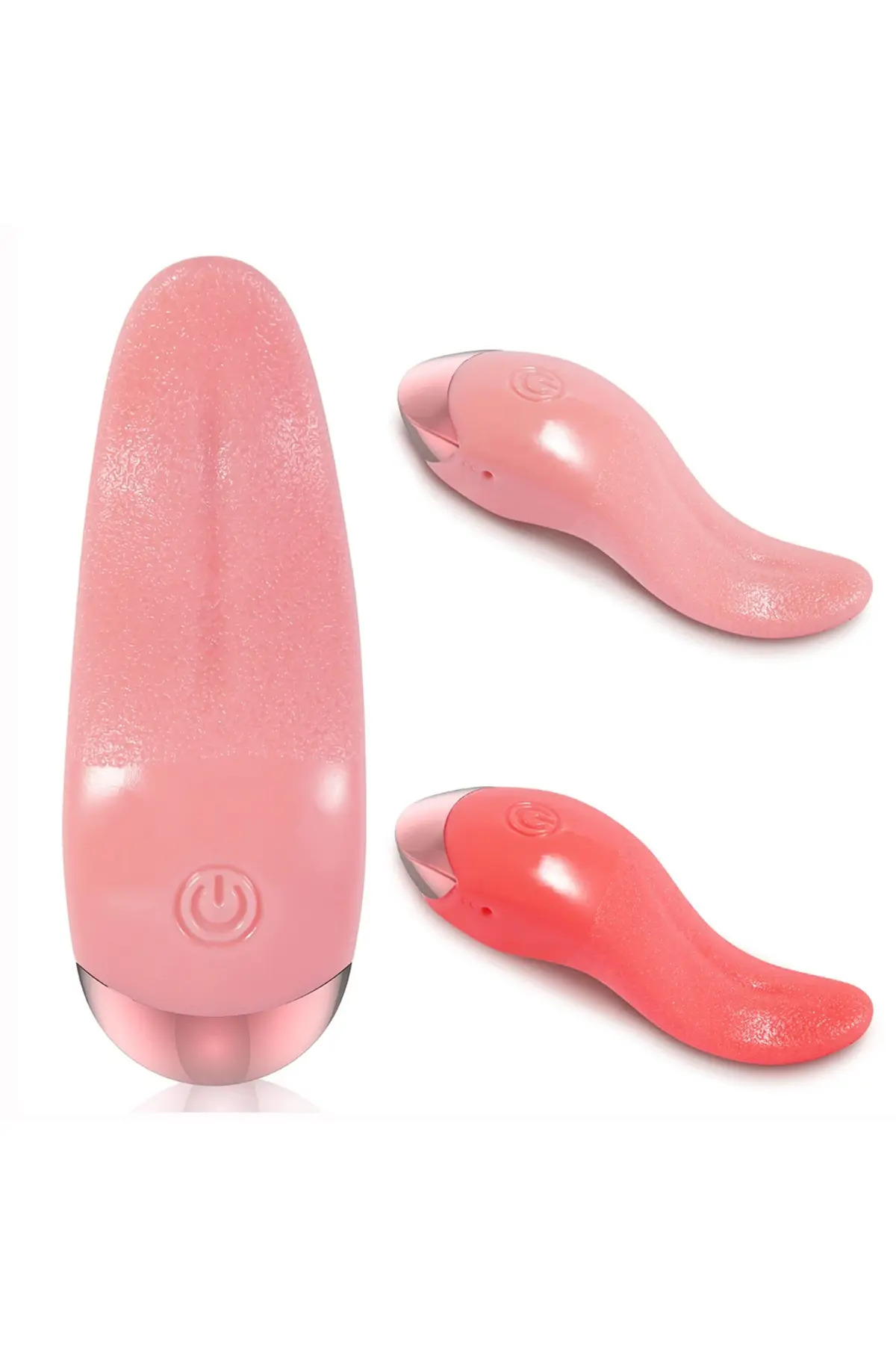 Titreşimli dil Oral seks vibratör kadın Masturbator yumuşak silikon orgazm ısıtmalı antialerjik10mod 7