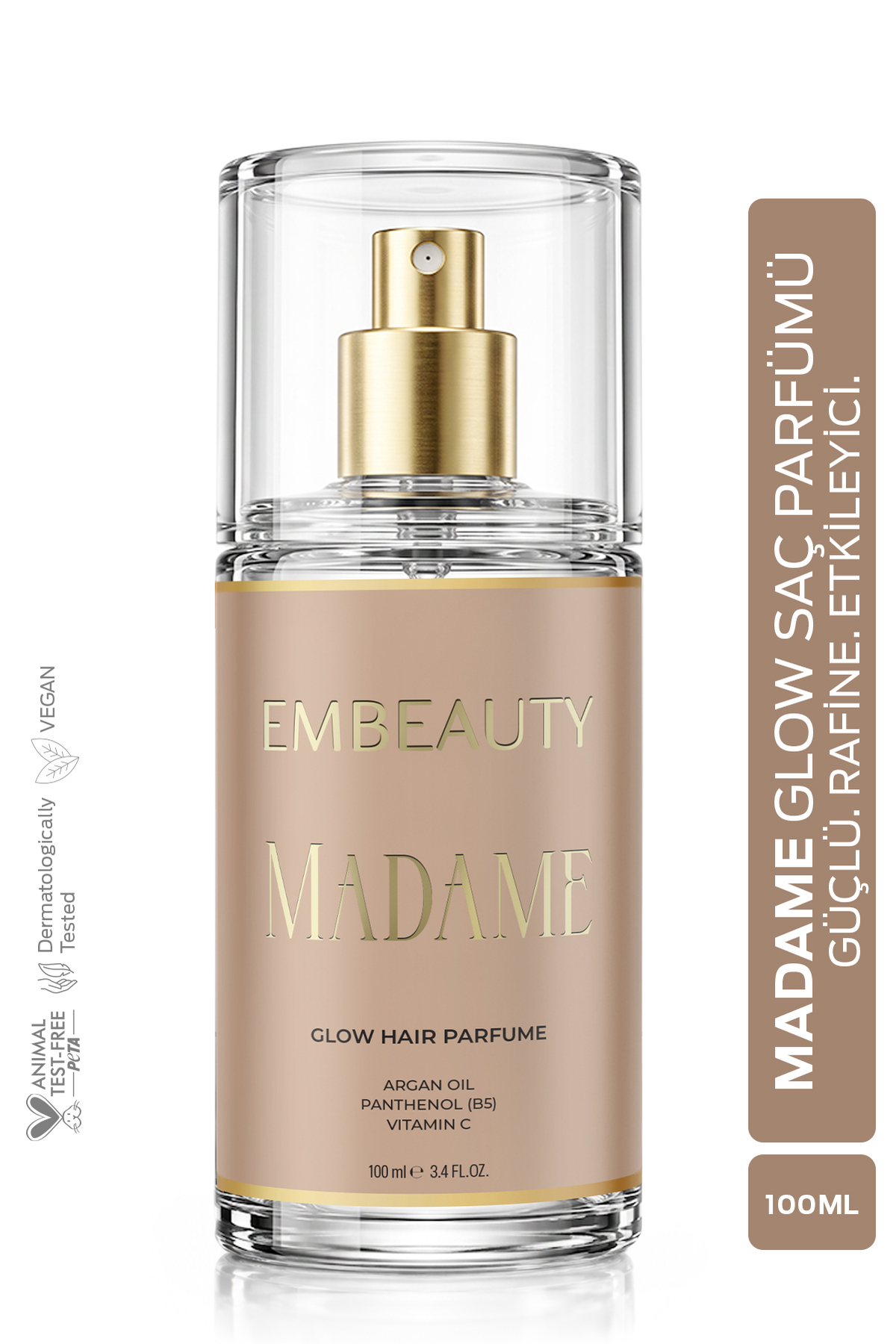 Embeauty Madame Glow Argan Yağı İçerikli Besleyici Saç Parfümü 100 ml