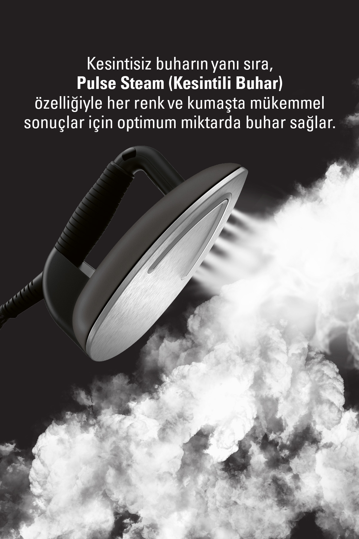 Lift Xtra Buhar Kazanlı Ütü - Titanyum (%100 Kuru Buhar Teknolojisi, %50 Zaman Tasarrufu) 9