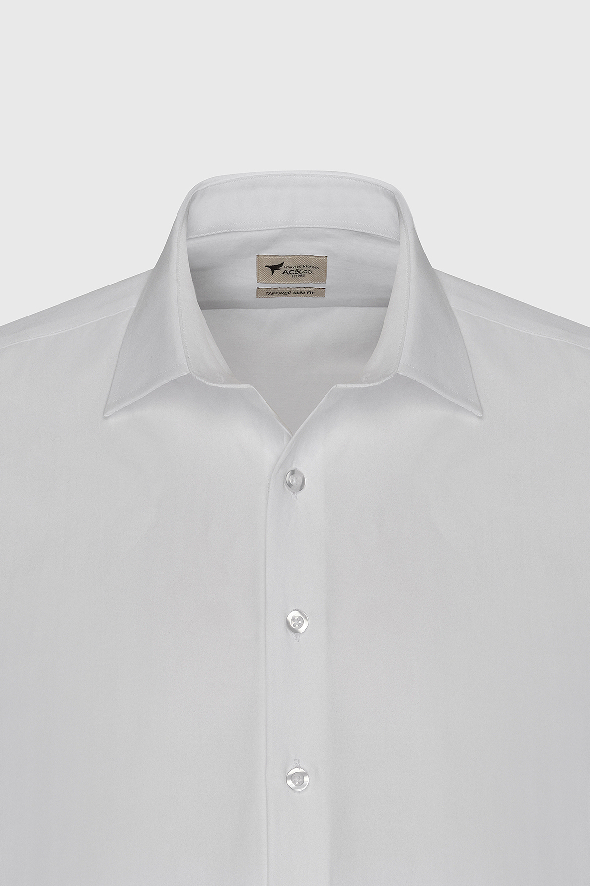 پیراهن AC&Co / Altınyıldız Classics یقه کلاسیک اسلیم فیت و اسلیم فیت مردانه غیر آهنی و ضد عرق پنبه ای مناسب اورجینال - تصویر 21