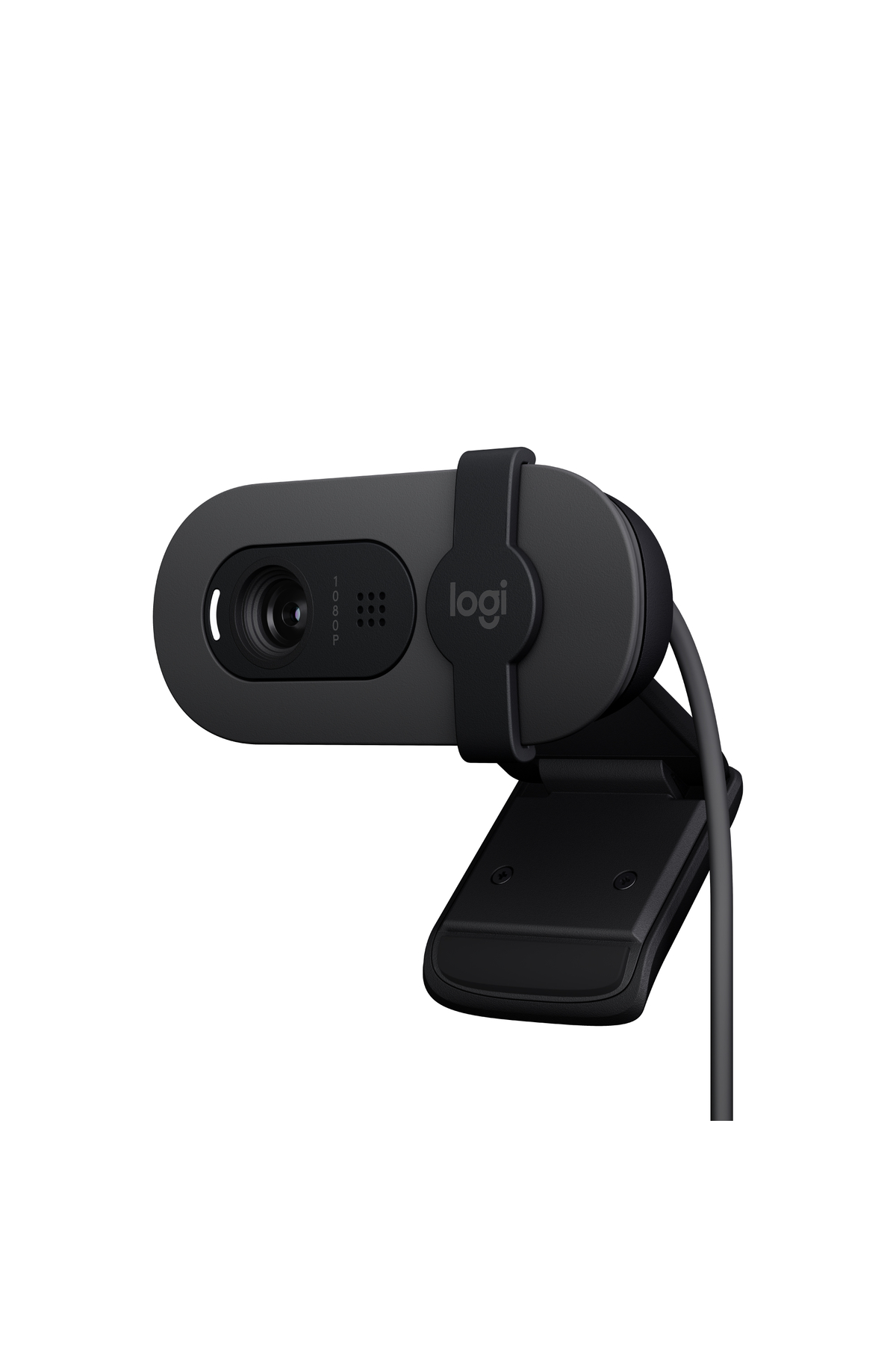 Brio 100 Full HD 1080p Privacy Cover Mic Webcam, Black 960-001585