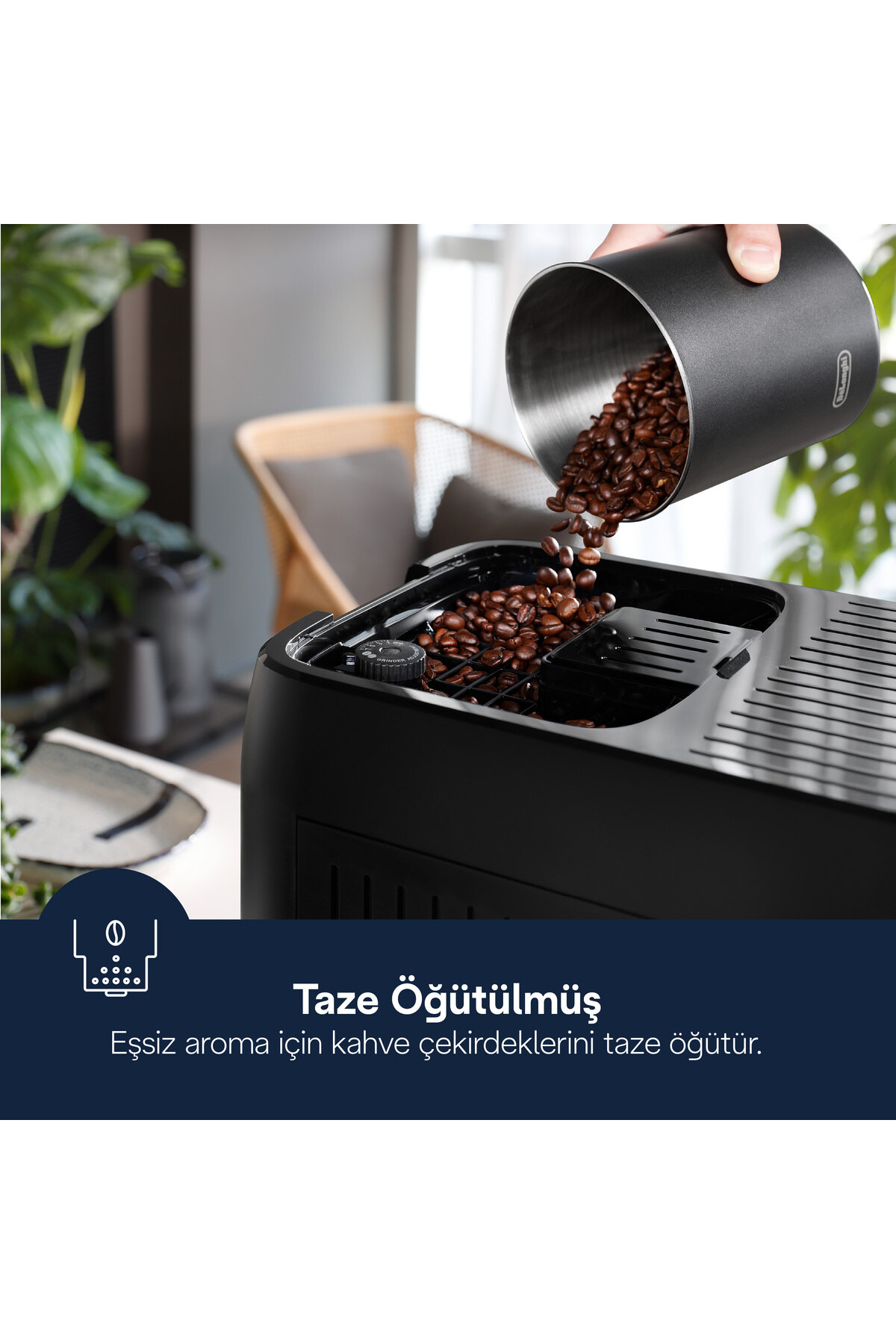 Magnifica Plus ECAM320.70.TB Tam Otomatik Kahve Makinesi 5