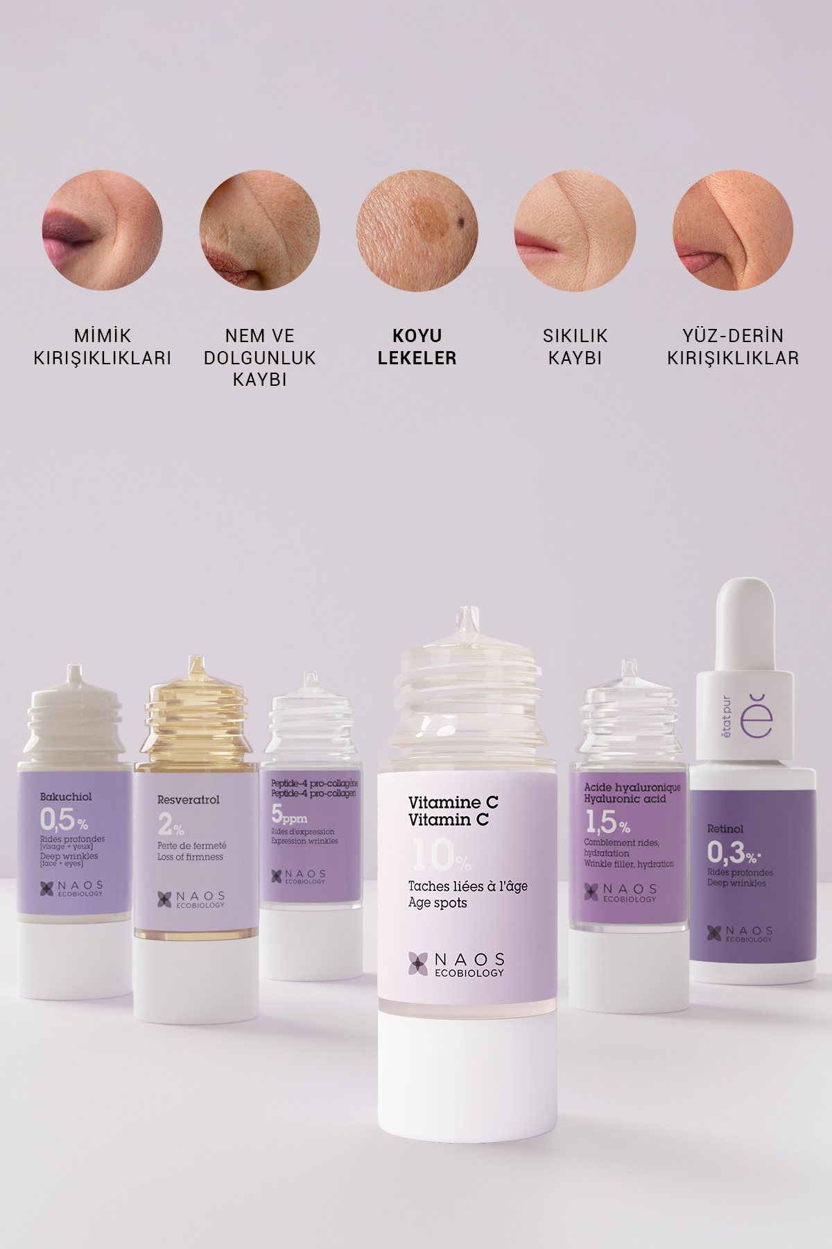 Pure Active Saf Vitamin C %10 Koyu Leke ve Yaşlanma Karşıtı Aydınlatıcı Konsantre Bakım Serumu 15ML — 3461028301000 — تصویر 5 از 9