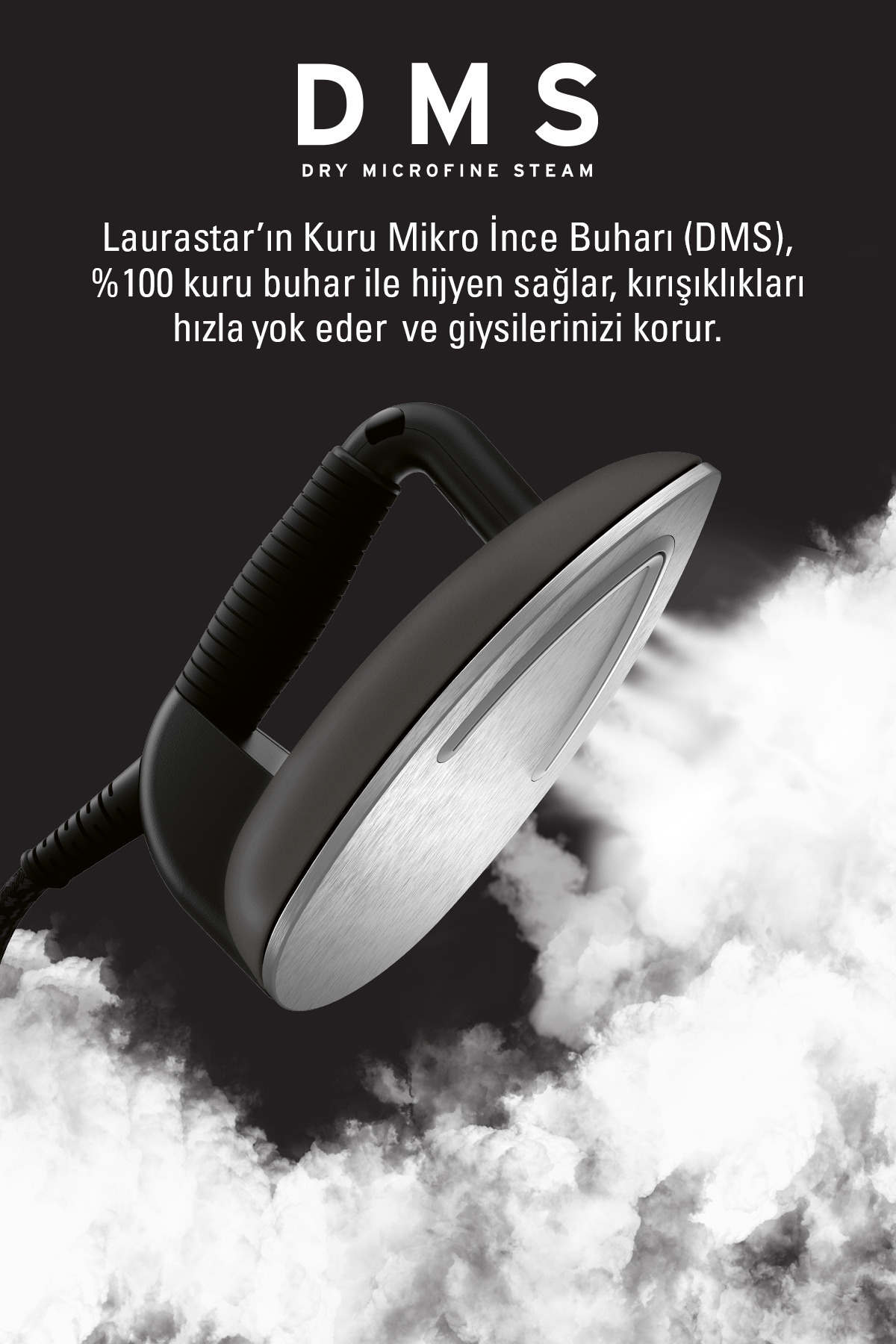 Lift Xtra Buhar Kazanlı Ütü - Titanyum (%100 Kuru Buhar Teknolojisi, %50 Zaman Tasarrufu) 3