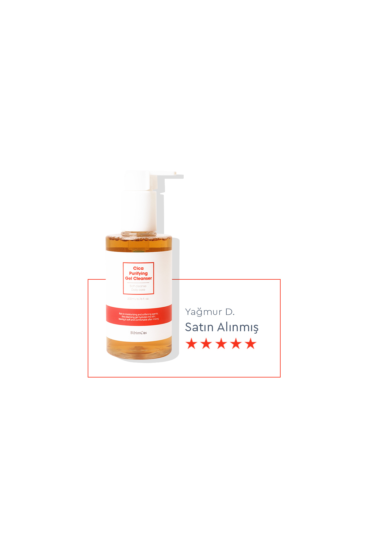 Cica Purifying Gel Cleanser 200ml - Yatıştırıcı & Arındırıcı Temizleme Jeli — 2204270 — تصویر 7 از 7
