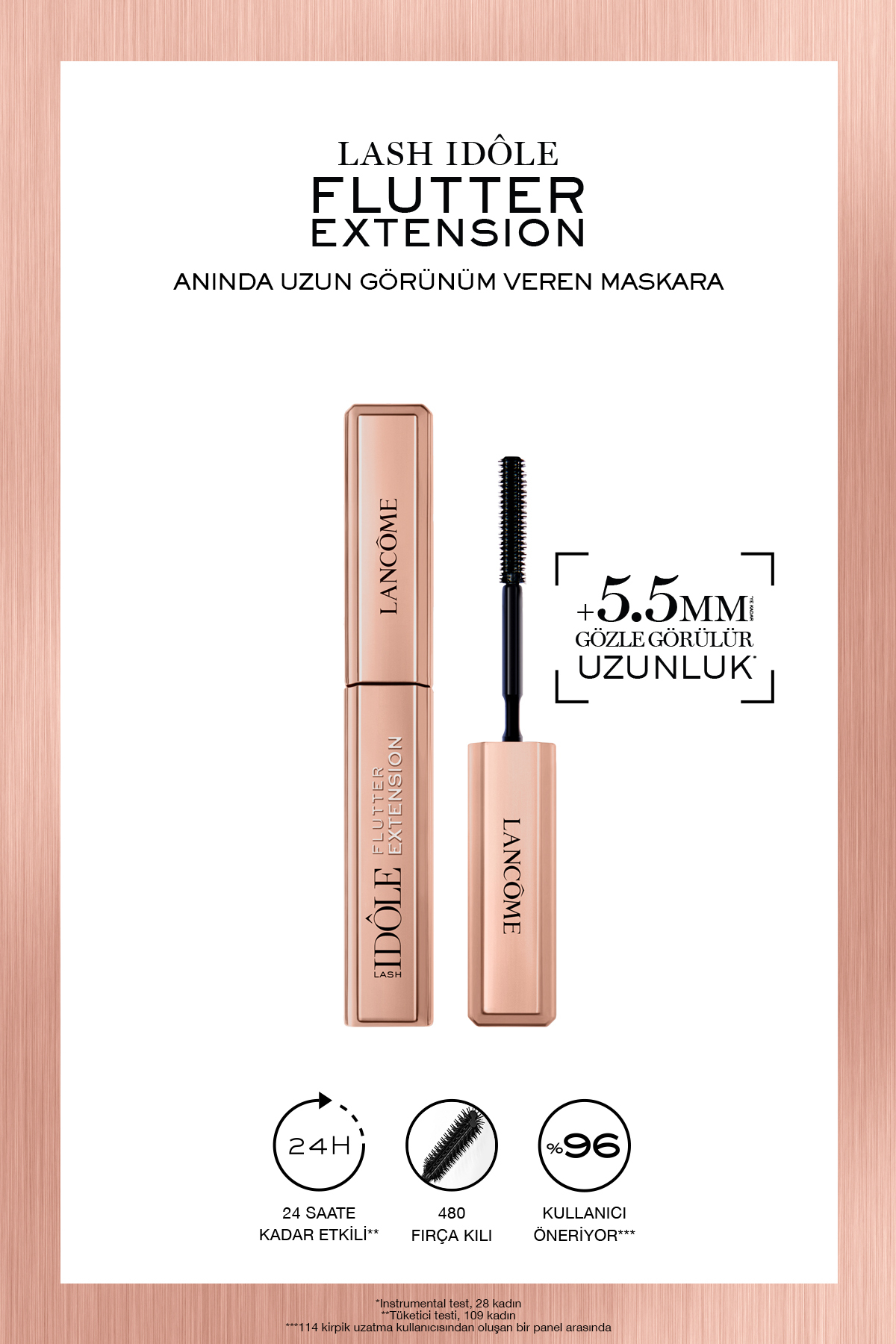 Lancome Lash Idole Flutter Extension Midi Maskara 3614274195019