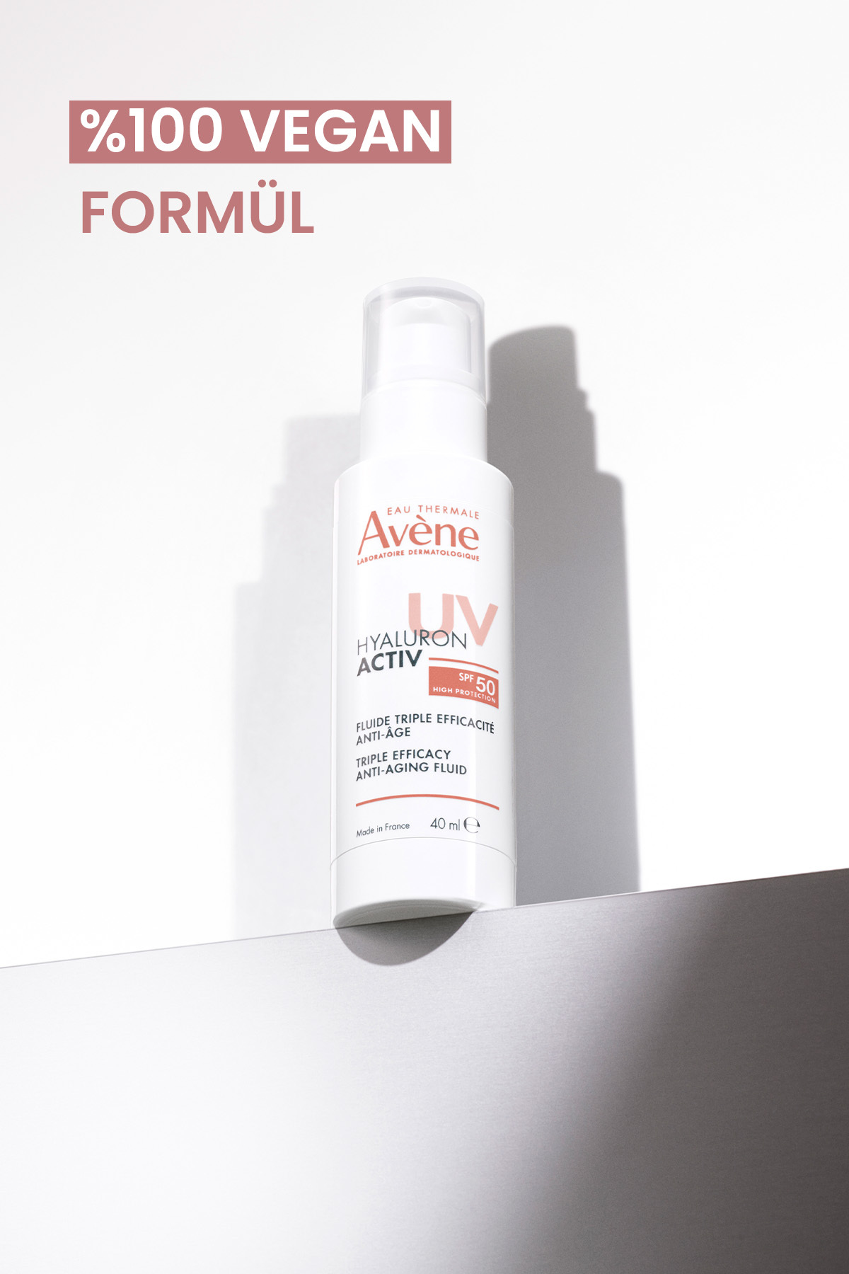 Hyaluron Activ UV SPF50 Yaşlanma Karşıtı Bakım Kremi 40 ml — AVN — تصویر 7 از 8