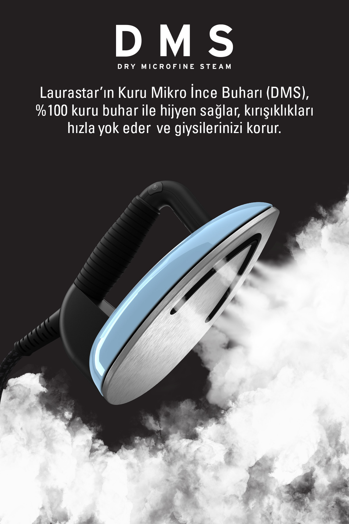 Lift Plus Buhar Kazanlı Ütü - Mavi 2