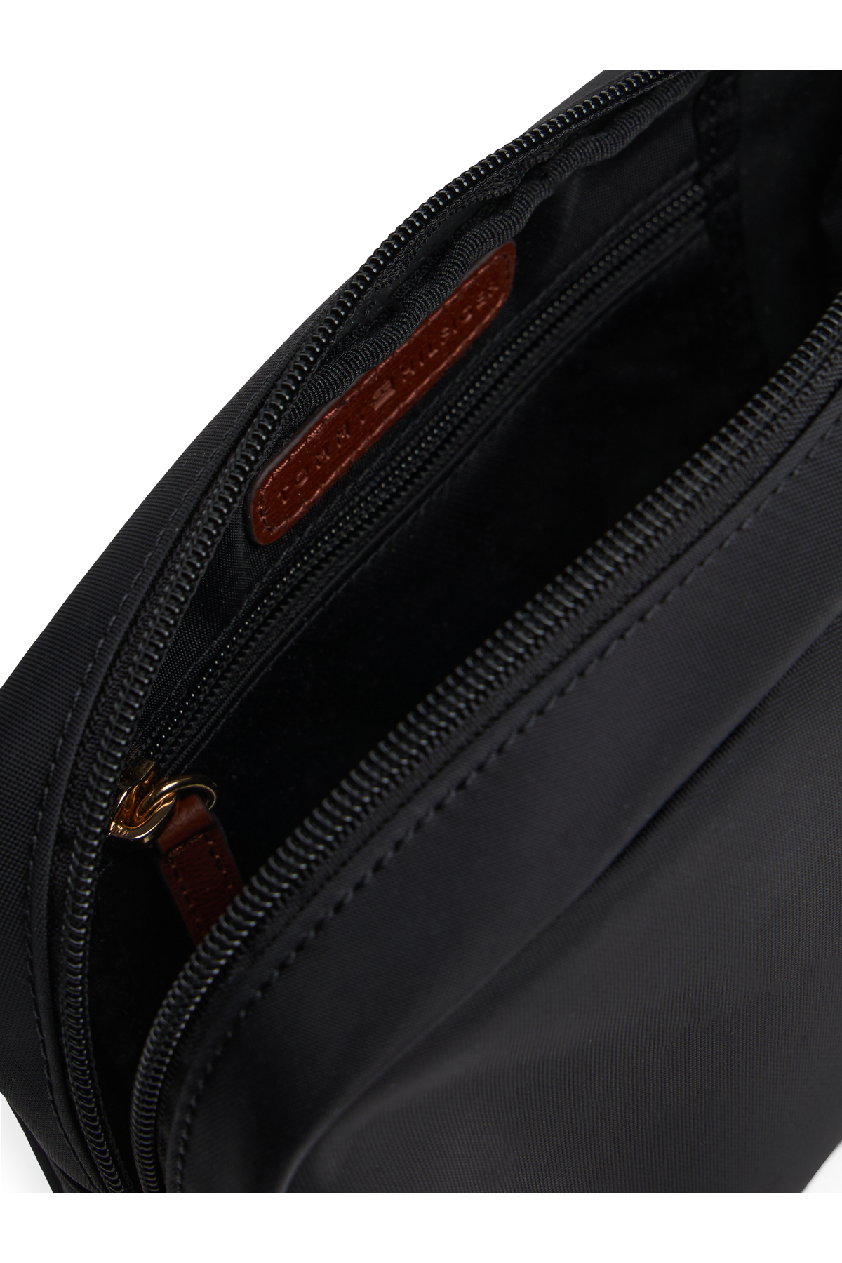 Kadın Ayarlanabilir Omuz Askılı TH Monogram Logolu Siyah Çanta Tommy Hilfiger تامی هیلفیگر اورجینال - تصویر 2