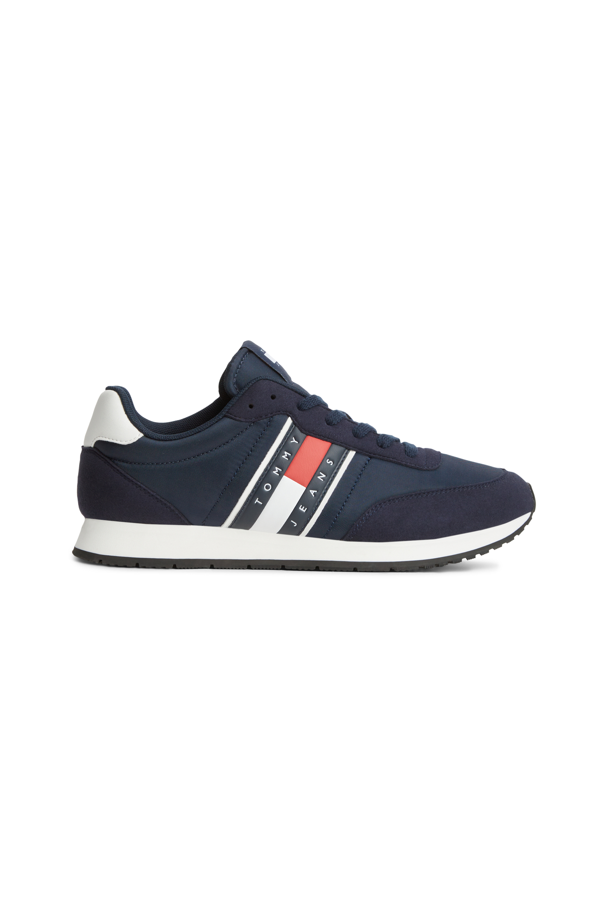 اسنیکر آبی سرمه ای مردانه کارل Tommy Hilfiger تامی هیلفیگر اورجینال - تصویر 12