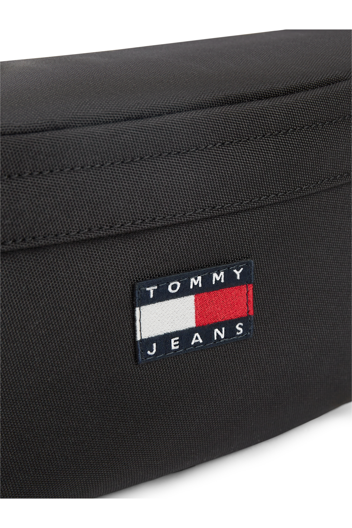 Erkek Marka Logolu Günlük Kullanıma Uygun Siyah Bel Çantası Tommy Hilfiger تامی هیلفیگر اورجینال - تصویر 5