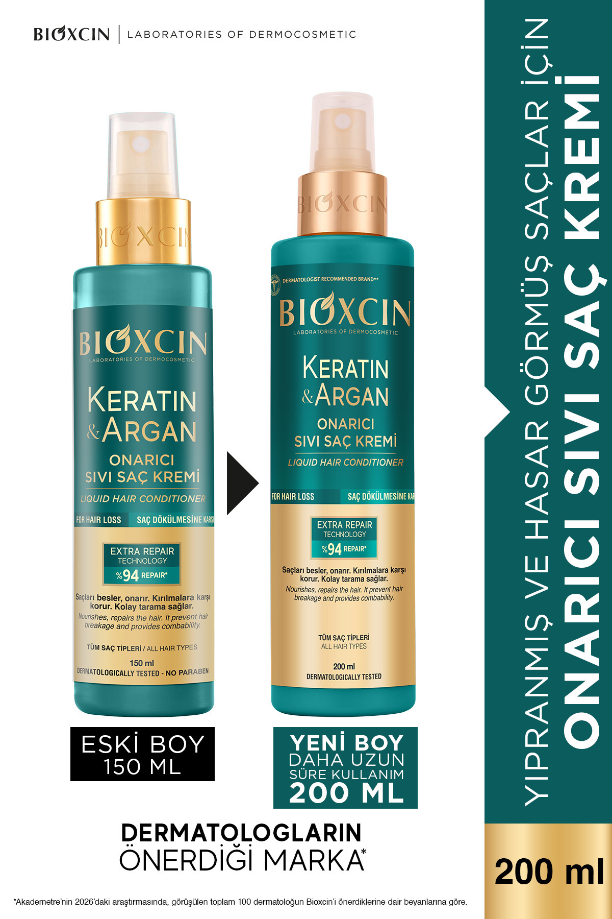 Keratin Argan Şampuan + Sıvı Saç Kremi + Saç Bakım Kremi + Saç Bakım Yağı Seti — B10299 — تصویر 4 از 7