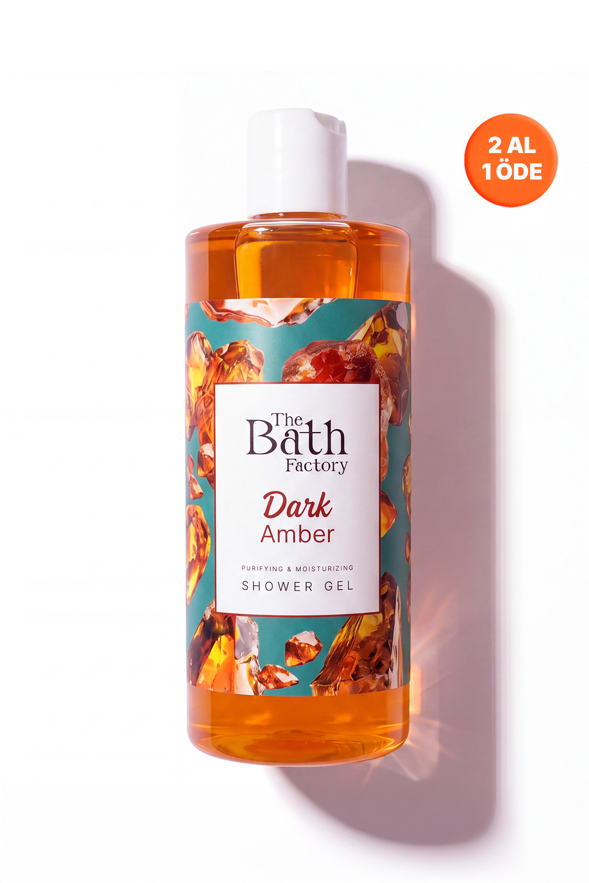 THE BATH FACTORY Nemlendirici ve Besleyici Dark Amber Duş Jeli 400 ml