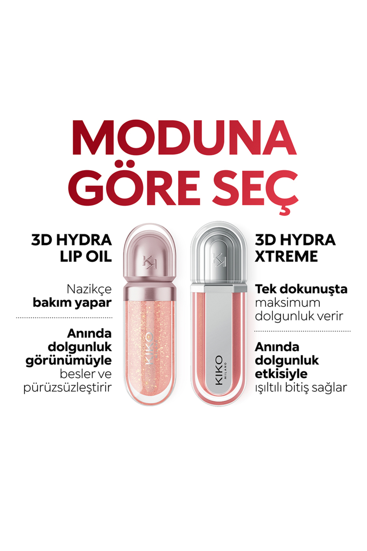 3D Hydra Xtreme Lipgloss Limited Edition 11 — قرمز KM000000890 — تصویر 7 از 7