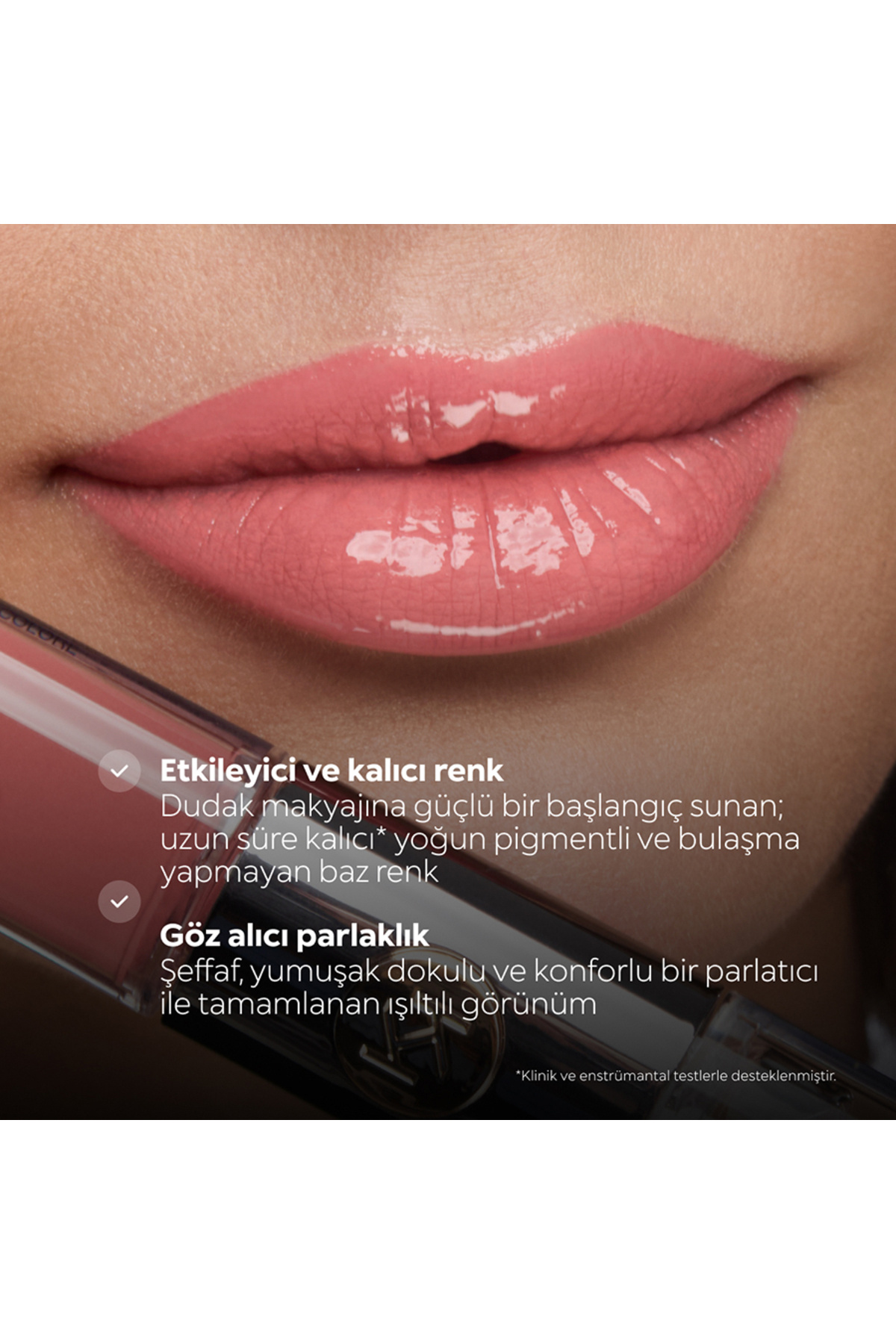 Ruj - Unlımıted Double Touch - 109 Strawberry Red - Uzun Süre Kalıcı Parlak / Mat Likit Lipstick — قرمز KM00201023 — تصویر 5 از 9
