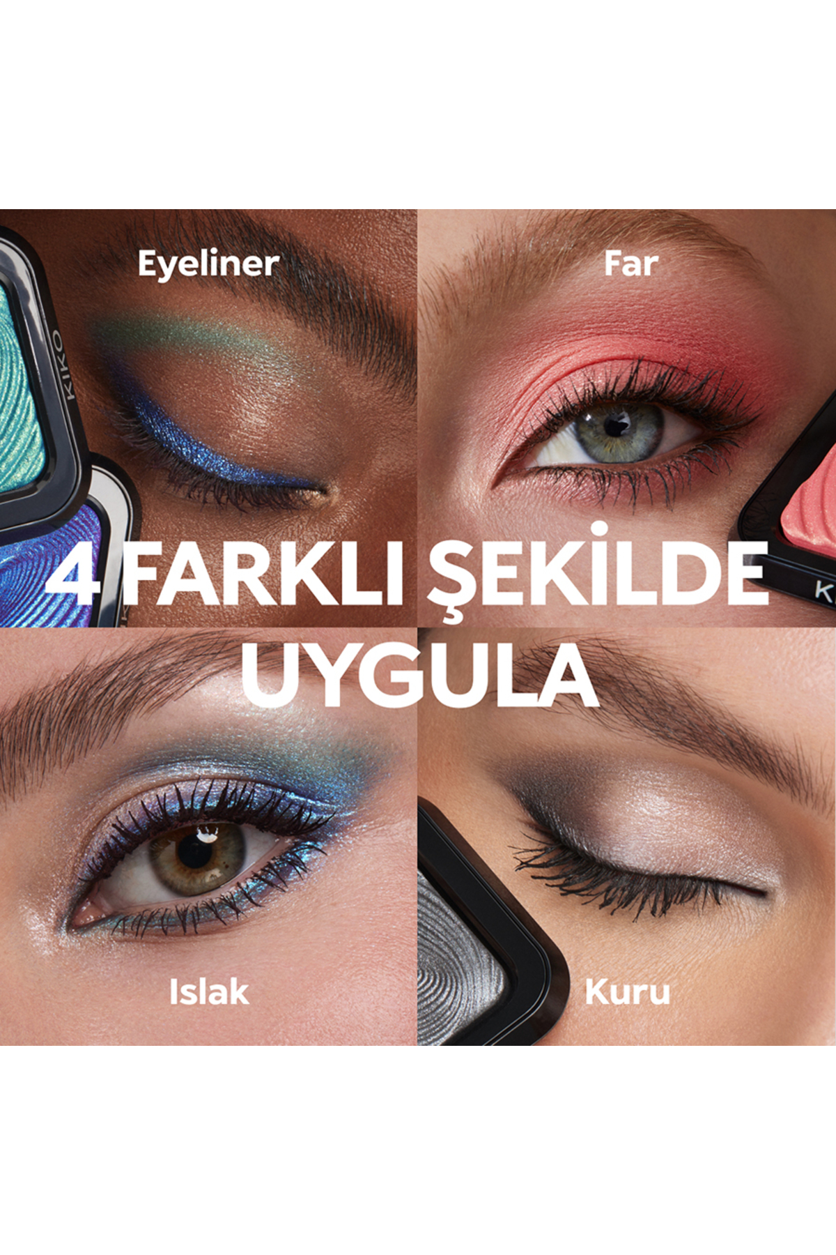 Kiko Göz Farı - New Water Eyeshadow - 02 Champagne