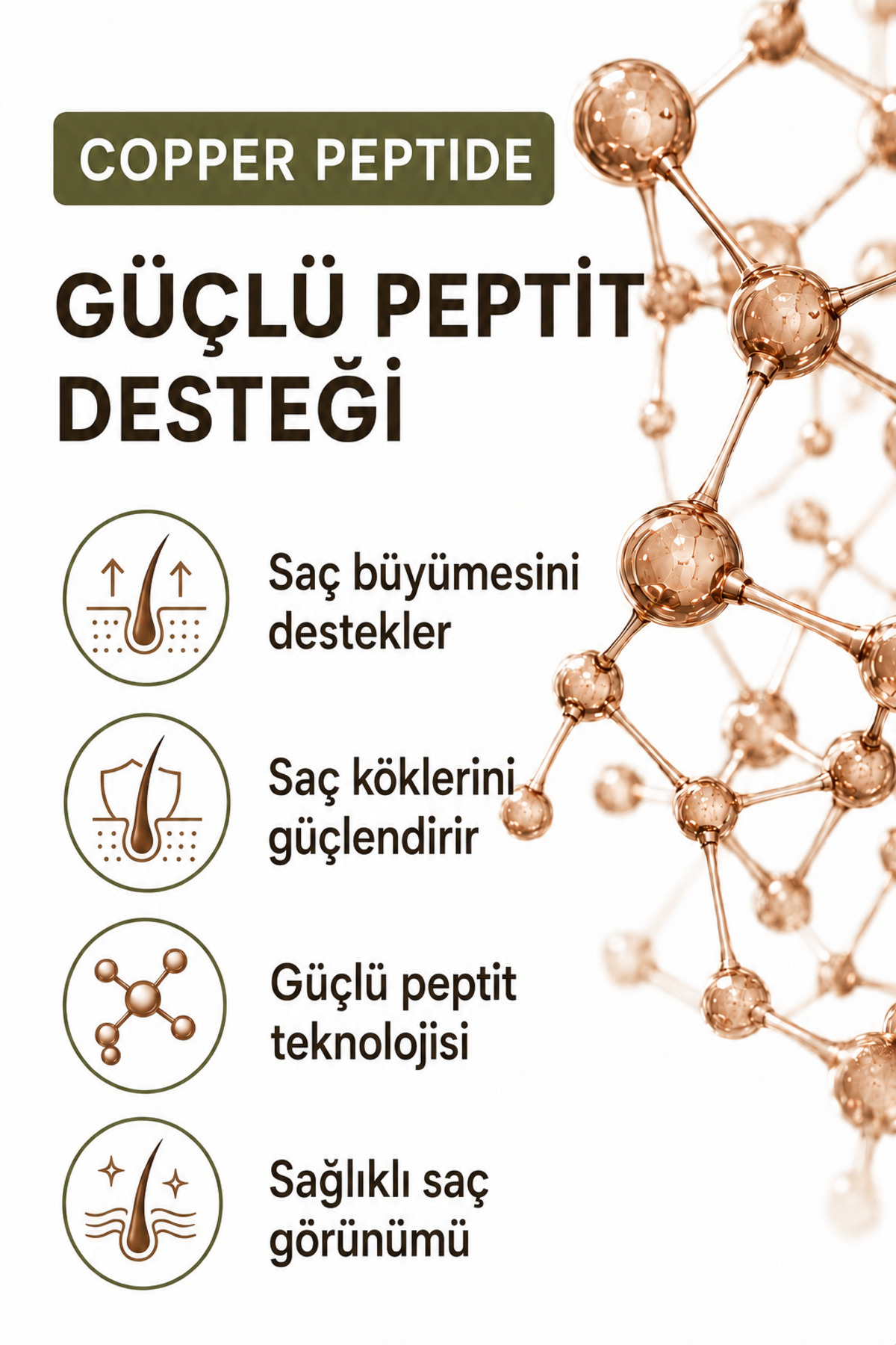 Saç Bakım Serumu (Kadın) | Saç Dökülme Karşıtı Serum | Kadın Saç Bakımı | Keratin Saç Bakımı | 50 ml — 8697796003241 — تصویر 5 از 8