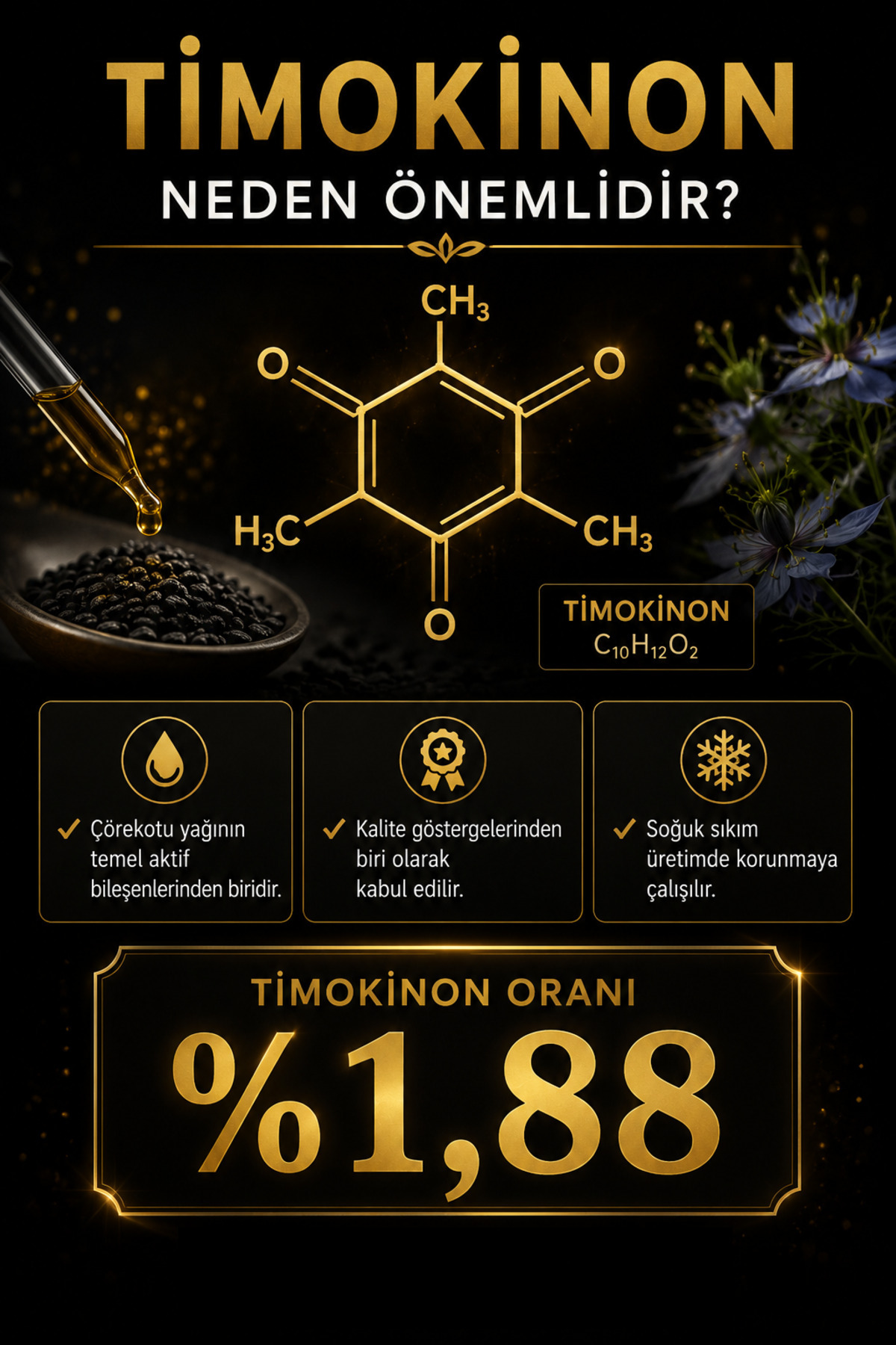 Çörekotu Yağı 20ml Soğuk Sıkım, Saf, Doğal, Katkısız — ÇÖREKOTU YAĞI 20ML — تصویر 2 از 8