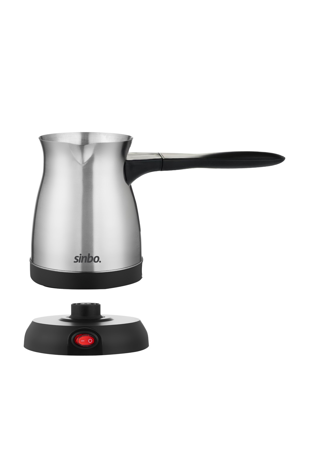 SCM-9038 Elektrikli Türk Kahve Makinesi Paslanmaz Çelik Cezve 5 Fincan 500 ml 9