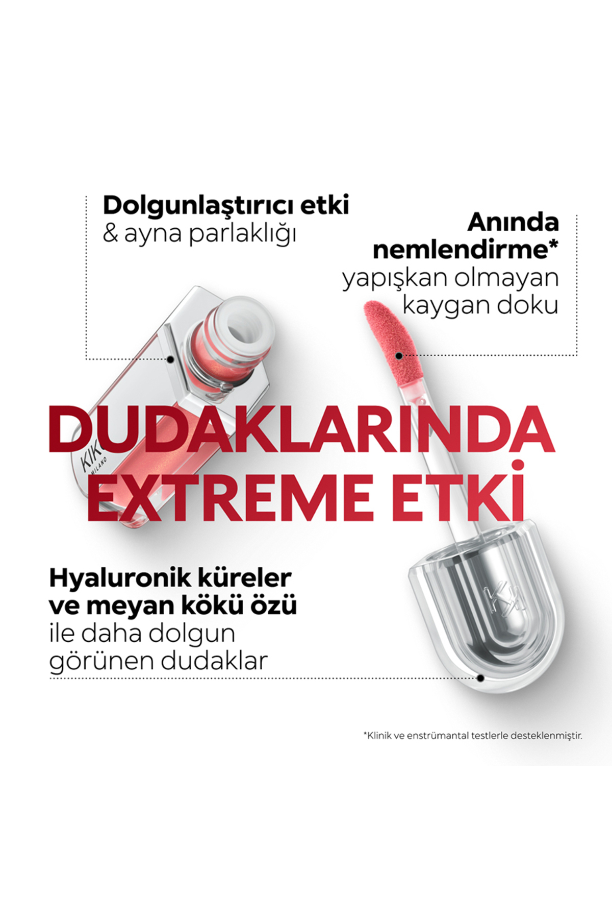 3D Hydra Xtreme Lipgloss Limited Edition 11 Kiko اورجینال - تصویر 4