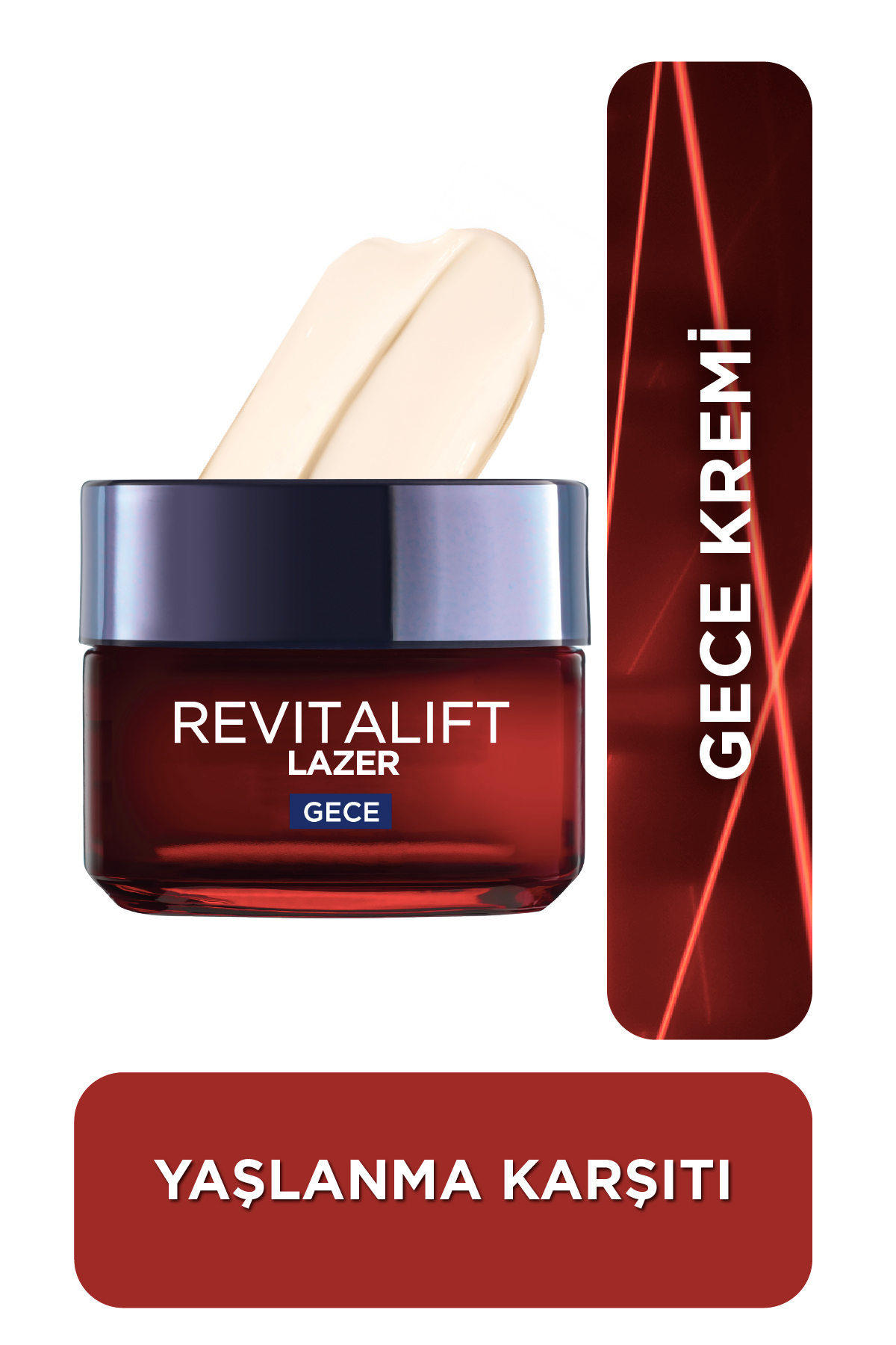 ست کرم مرطوب‌کننده ضد پیری روز و شب Revitalift Lazer حجم 50ml دو عددی