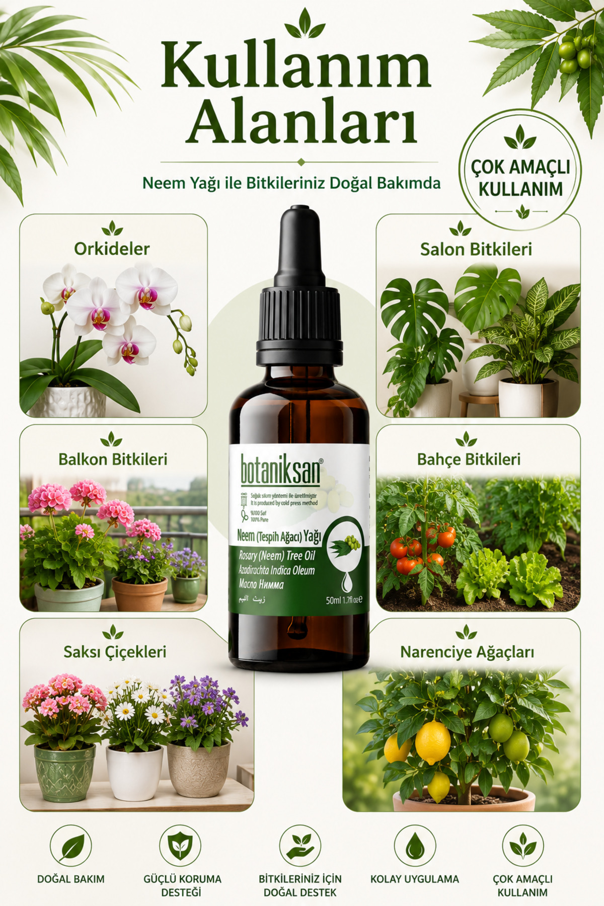 Tesbih Ağacı Neem Yağı 50 Ml Soğuk Sıkım Tesbih Ağacı Neem Yağı 50ml — TESBIHAGACIYAGI50ML — تصویر 3 از 8