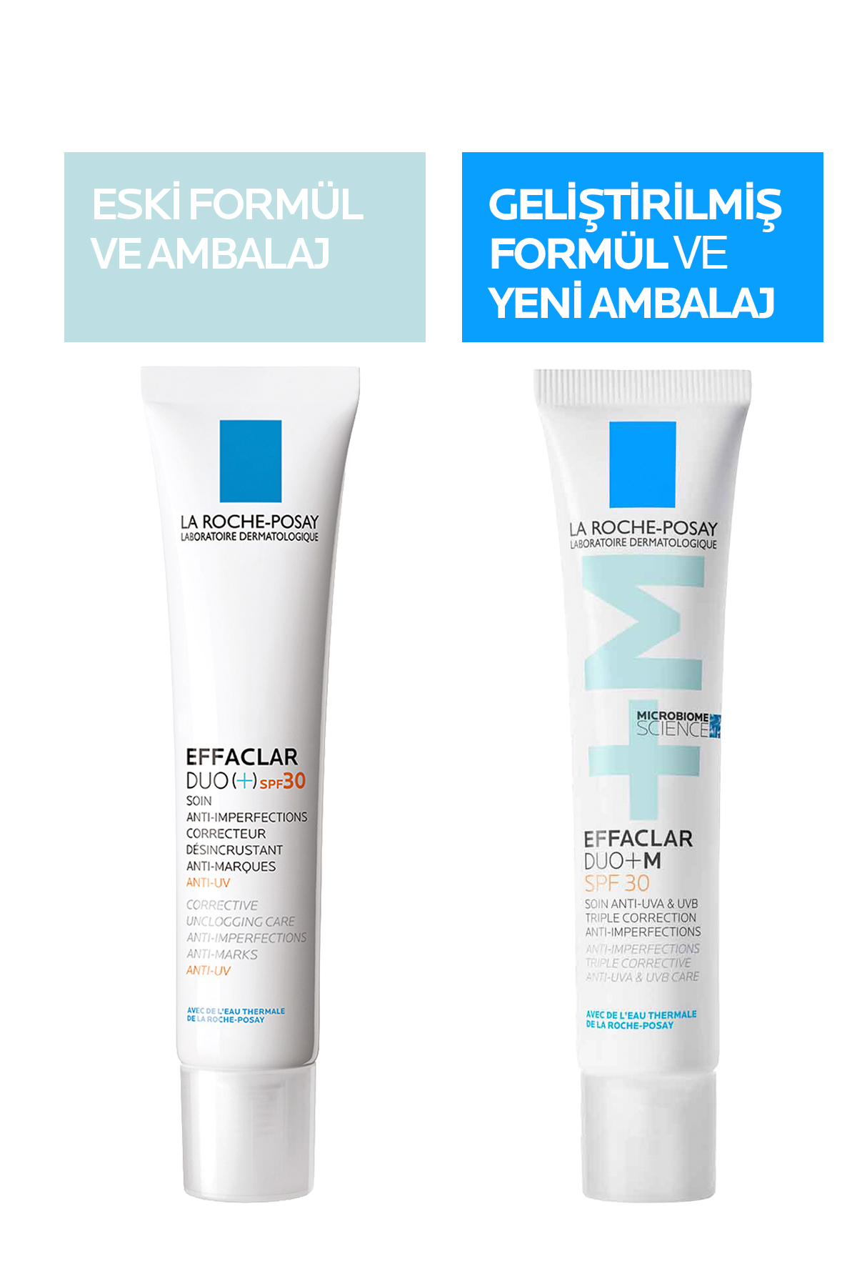 Effaclar Duo+M SPF30+ Yağlı Ve Akneye Eğilimli Ciltler İçin Yüz Bakım Kremi 40 ml — 3337875549493 — تصویر 2 از 2