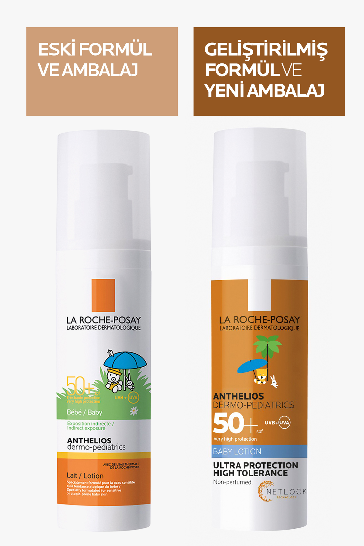 Anthelios Dermo Pediatrics SPF50+ Hassas Cilt Tipleri ve Bebekler İçin Güneş Koruyucu Süt 50 ml — 3337872419904 — تصویر 2 از 2