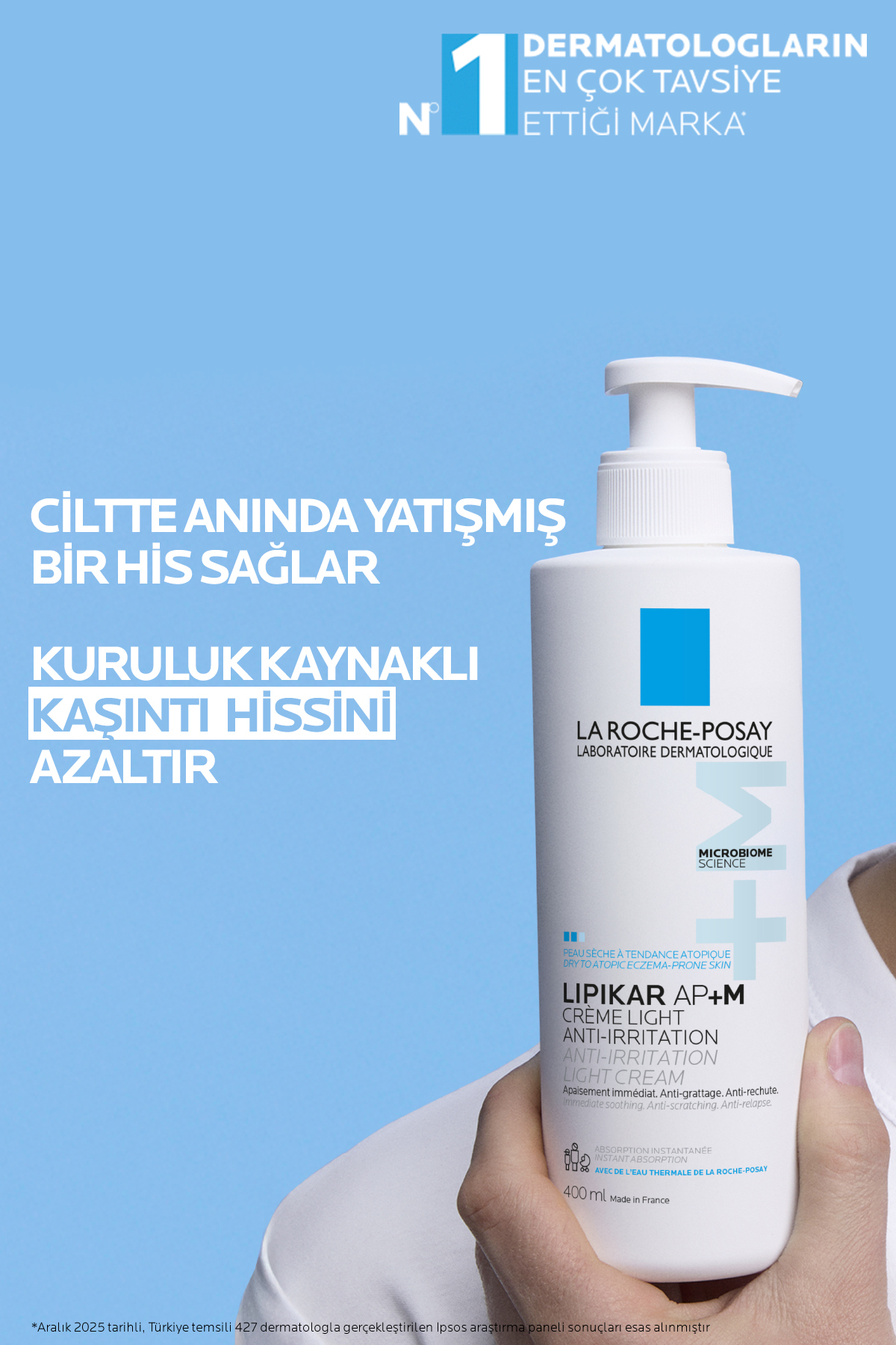 Lipikar Baume LIGHT AP + M Atopiye Eğilim Gösterebilen Ciltler — 3337875803786 — تصویر 2 از 7