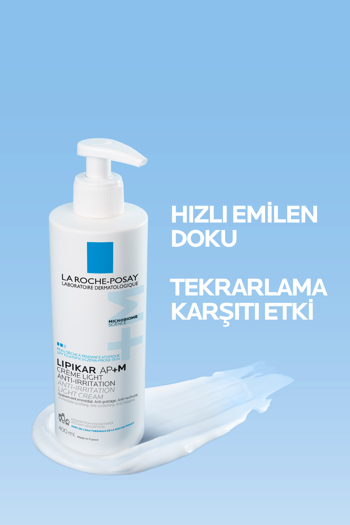 Lipikar Baume LIGHT AP + M Atopiye Eğilim Gösterebilen Ciltler — 3337875803786 — تصویر 3 از 7