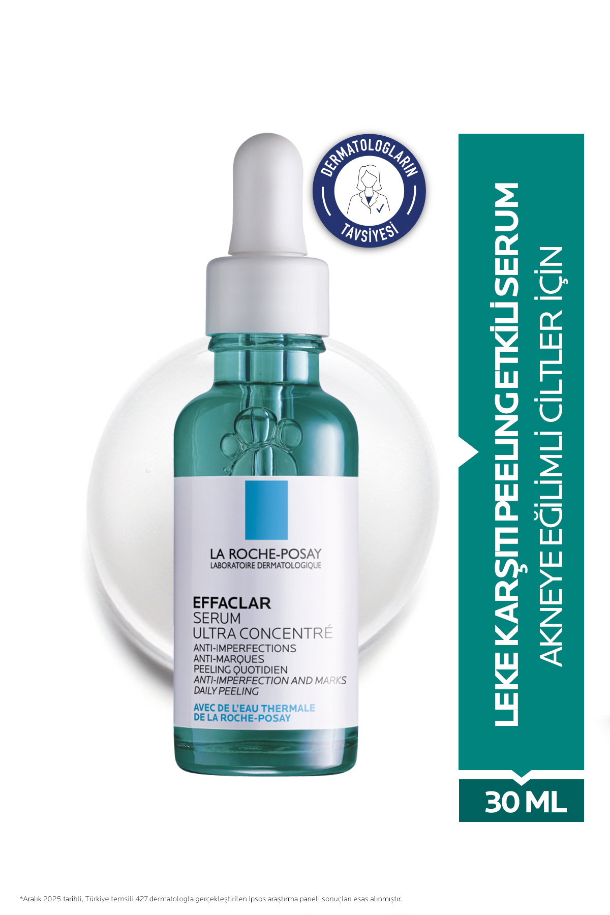 Effaclar Yağlı ve Akneye Eğilim Gösteren Ciltler İçin Peeling Etkili Leke Karşıtı Serum 30 ml — LRPSY-141 — تصویر 1 از 8