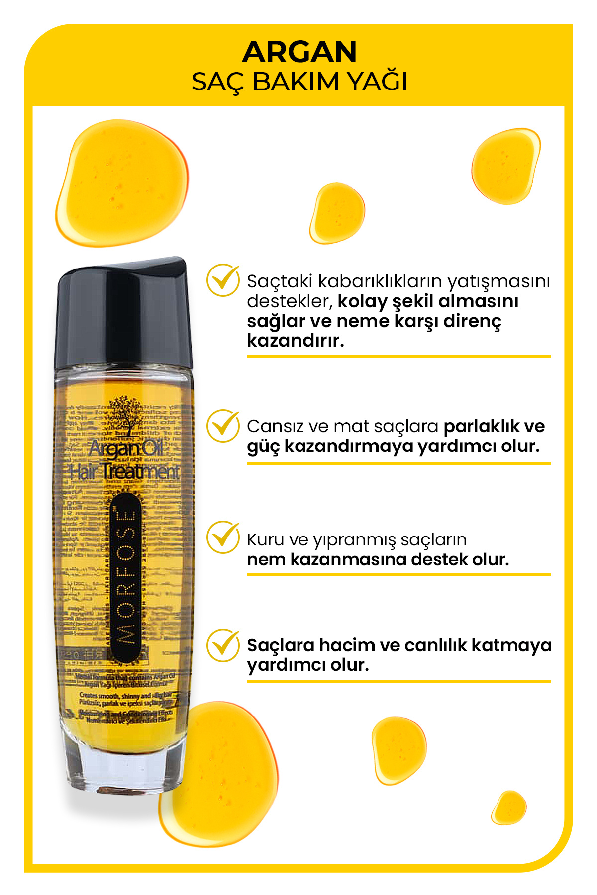 Argan Yağı Hear Treatmer 100 ml — 540731 — تصویر 2 از 4