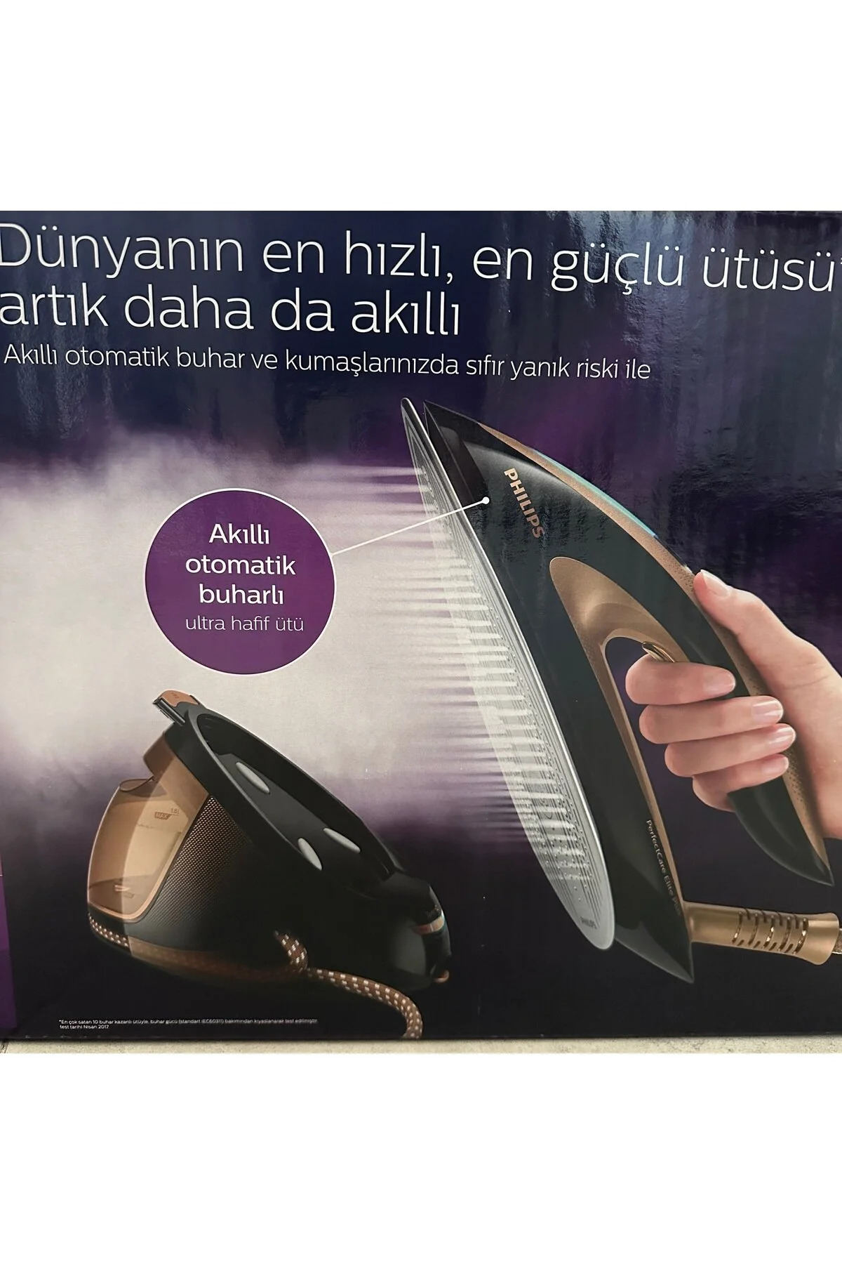 Akıllı Otomatik Buhar Özelliği,8 Bar Basınç 600 Gr/dk Şok Buhar Özellikli Buhar Kazanlı 4