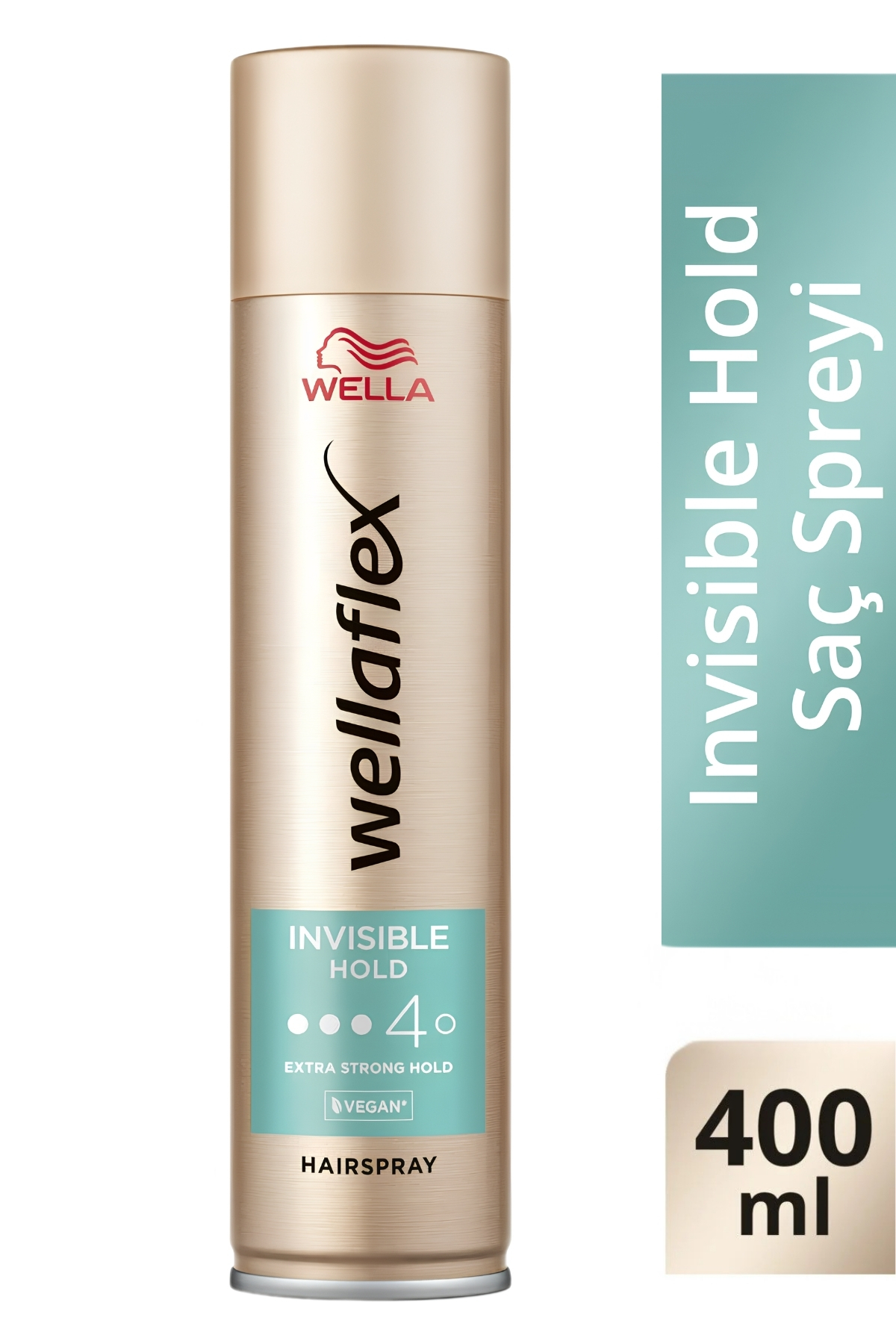 Wella Wellaflex Invisible Hold Görünmez Tutuş Sağlayan Saç Spreyi Extra Strong Hold  400 ml - 4/5 Hold — 4064666594606