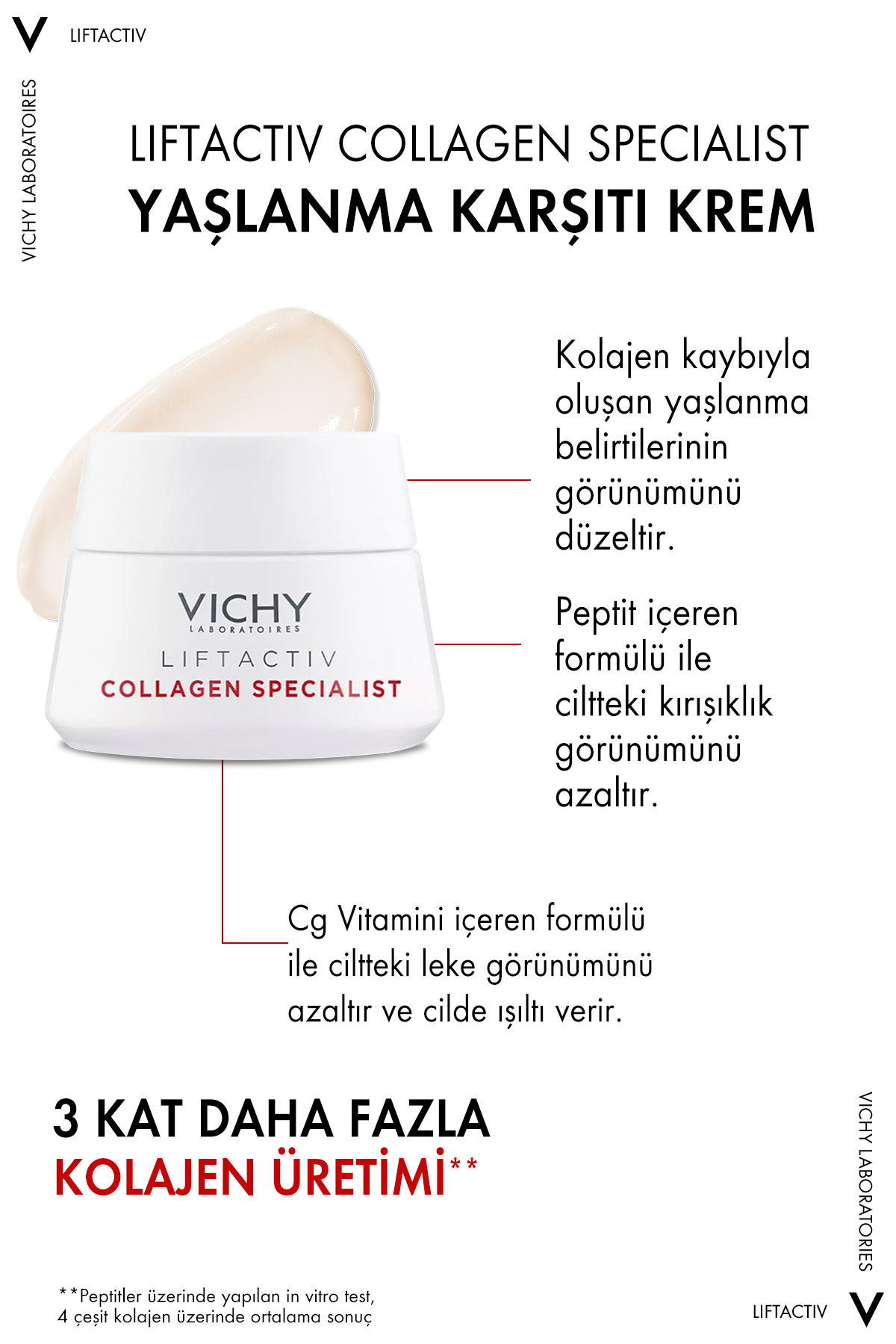 Liftactiv Kırışıklık Karşıtı Cilt Bakım Seti: Dolgunlaştırıcı Serum 30ml&Yaşlanma Karşıtı Krem 15ml — 8803963427974 — تصویر 5 از 8