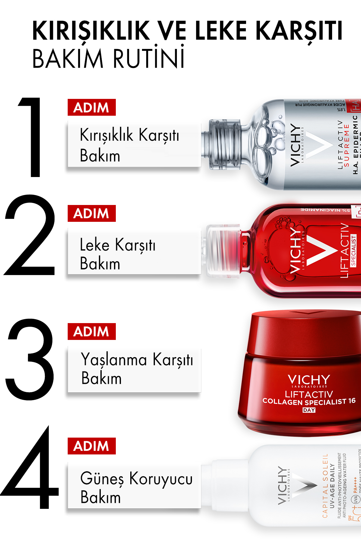Liftactiv Kırışıklık Karşıtı Cilt Bakım Seti: Dolgunlaştırıcı Serum 30ml&Yaşlanma Karşıtı Krem 15ml — 8803963427974 — تصویر 8 از 8