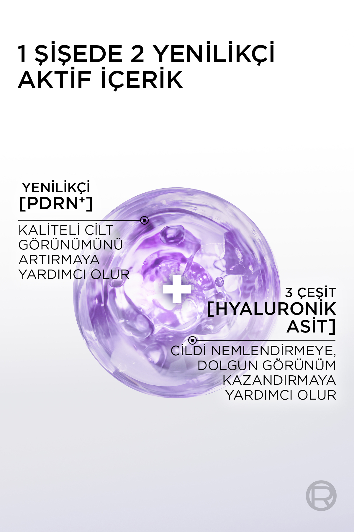 Revitalift Filler [Hyaluronik Asit + PDRN] Dolgunlaştırıcı, Yenileyici ve Parlaklık Veren Yüz Serumu — 3600524294120PHEAD — تصویر 6 از 8