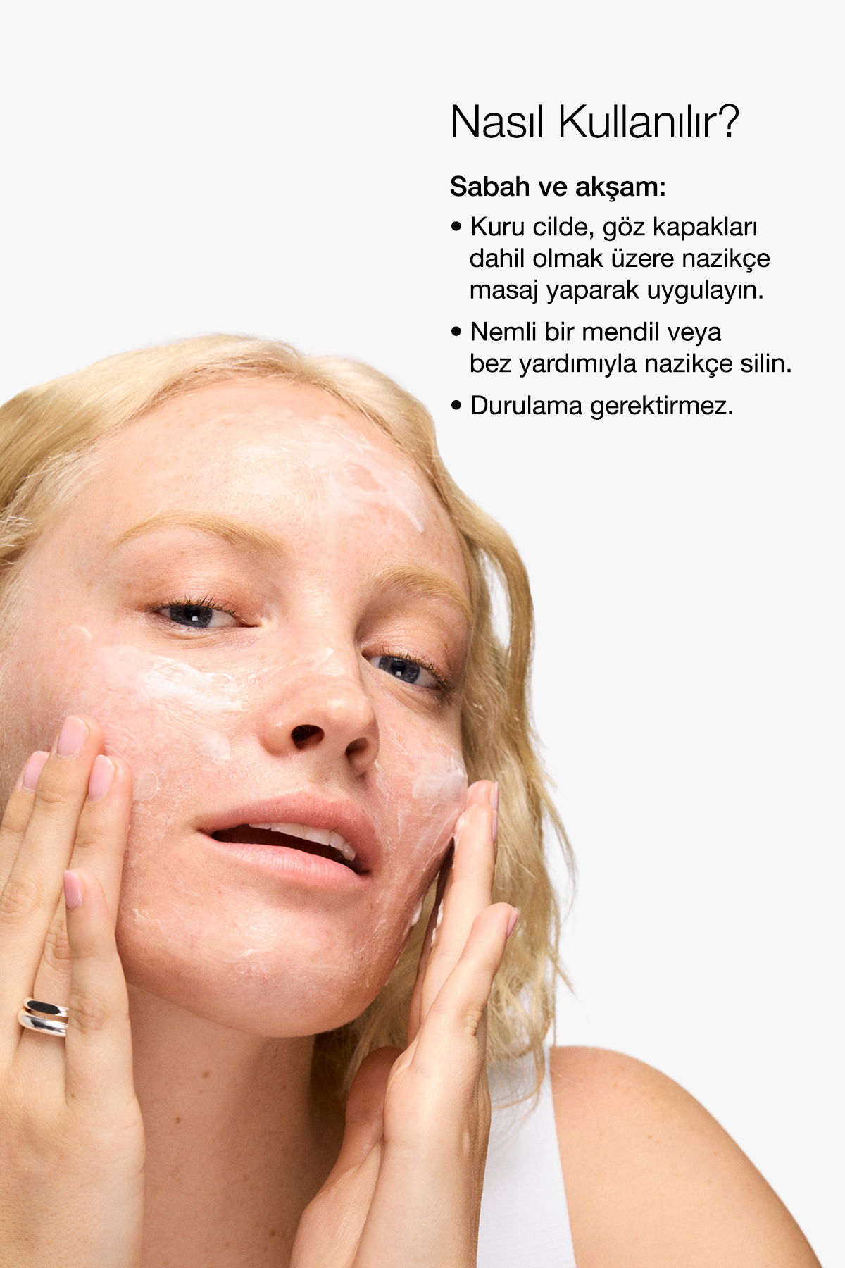 Daily Calm™ Nazik Krem Temizleyici 125 ml | Gliserin, Hyalüronik Asit, Uniflavon & Manolya — 143582 — تصویر 6 از 10