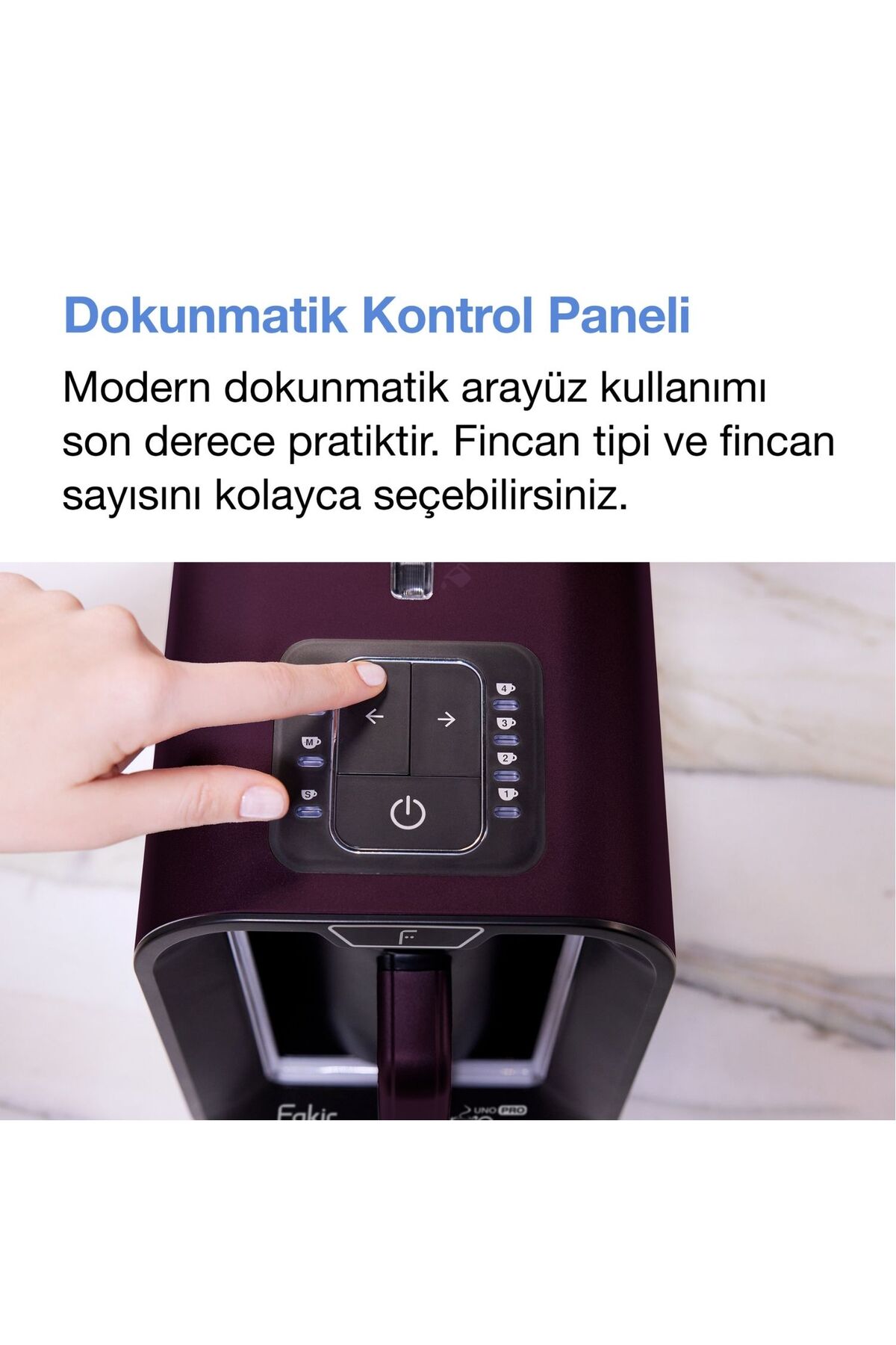 Kaave Uno Pro Türk Kahve Makinesi Violet 5