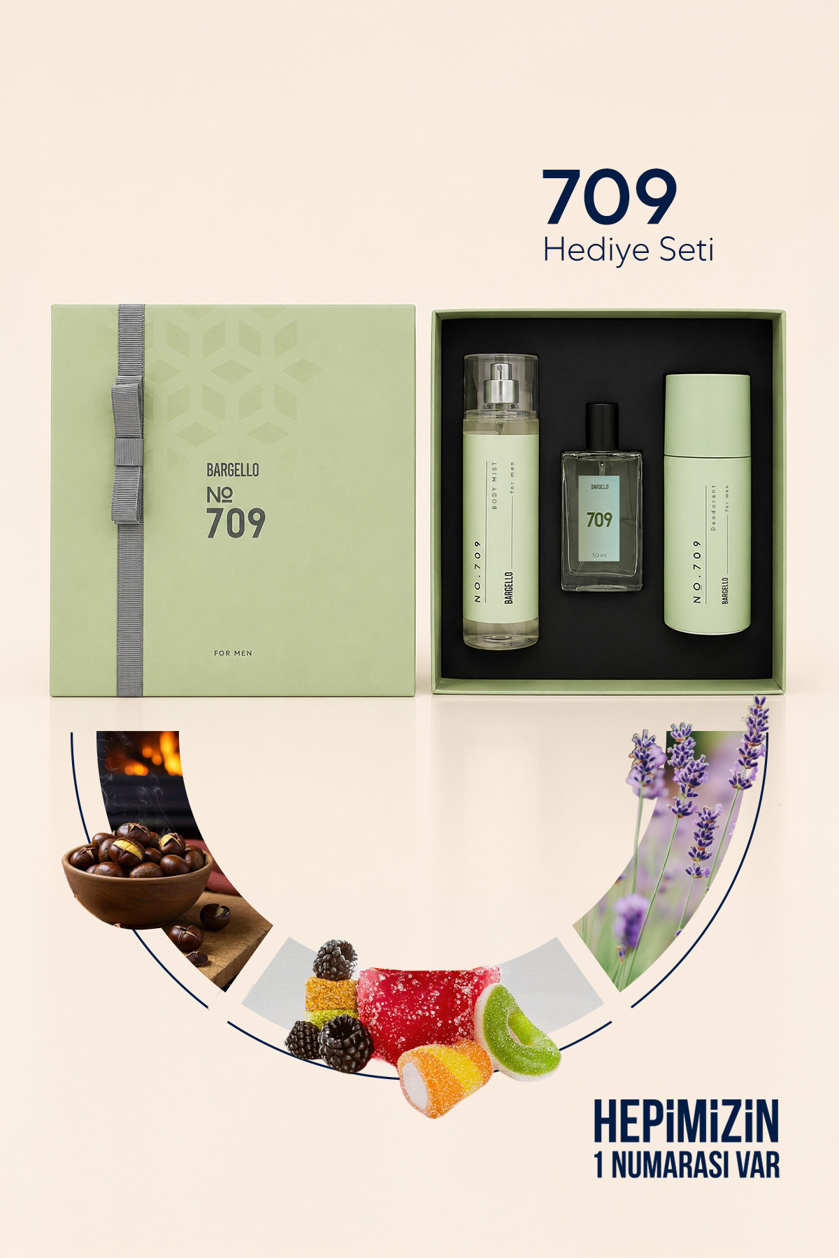 Bargello BGY NO.709 ERKEK HEDİYE SET — NO.709 (NEW DESİNG)