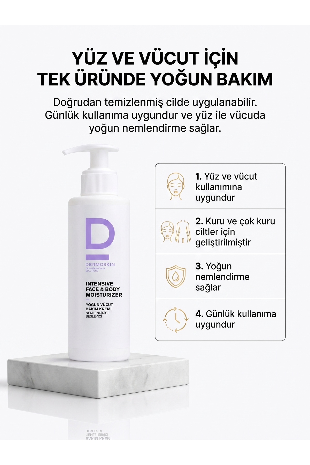 Yoğun Bakım Kremi | Vücut Nemlendirici Krem | Cilt Bakımı | 230 ml — 10093005 — تصویر 8 از 8