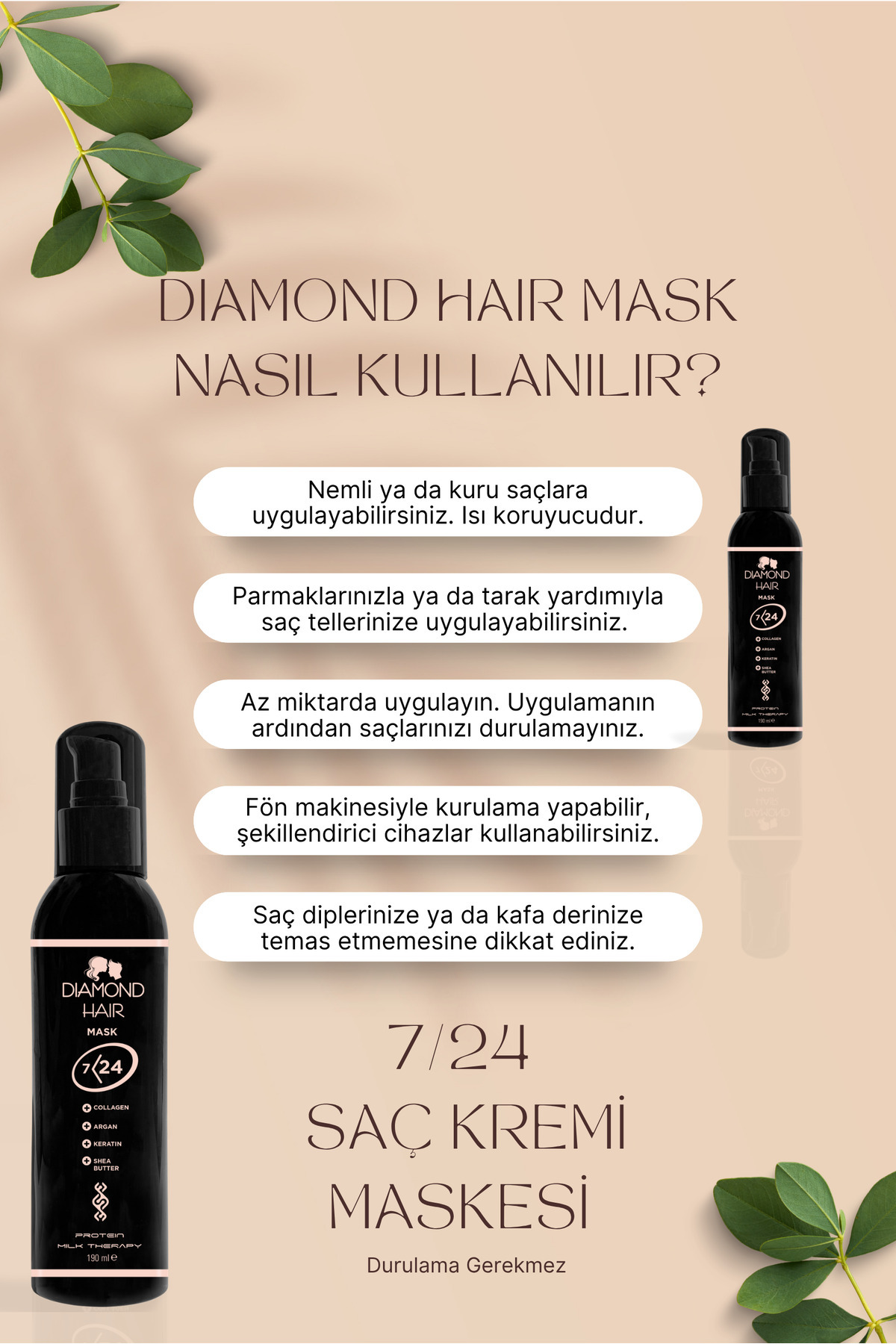 مجموعه - روغن مراقبت از مو، شامپو و ماسک نرم‌کننده - بسته پیشنهاد ویژه — ماسک مو — تصویر 8 از 10