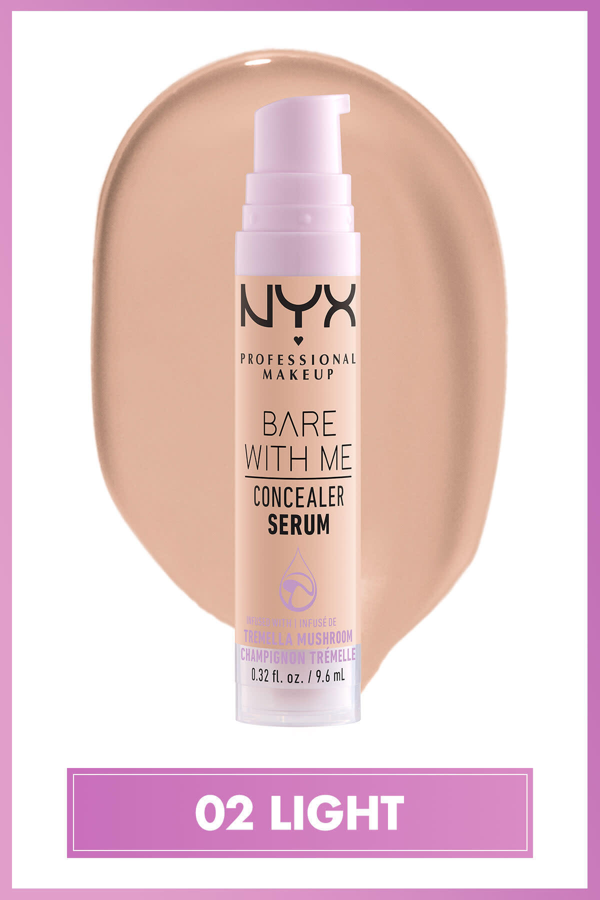 Bare With Me Concealer Serum 02 Light Concealer — مشکی BWMKPTCSRM — تصویر 3 از 8