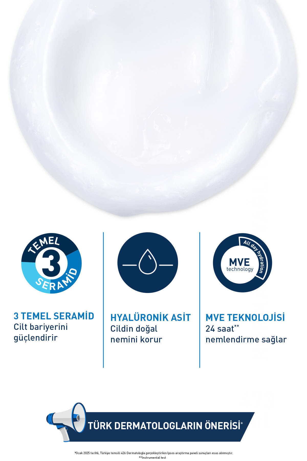 Normal ve Kuruya Dönük Ciltler İçin Seramid ve Hyalüronik Asit İçeren Nemlendiren Temizleyici 473 ml — 3337875597333 — تصویر 3 از 8