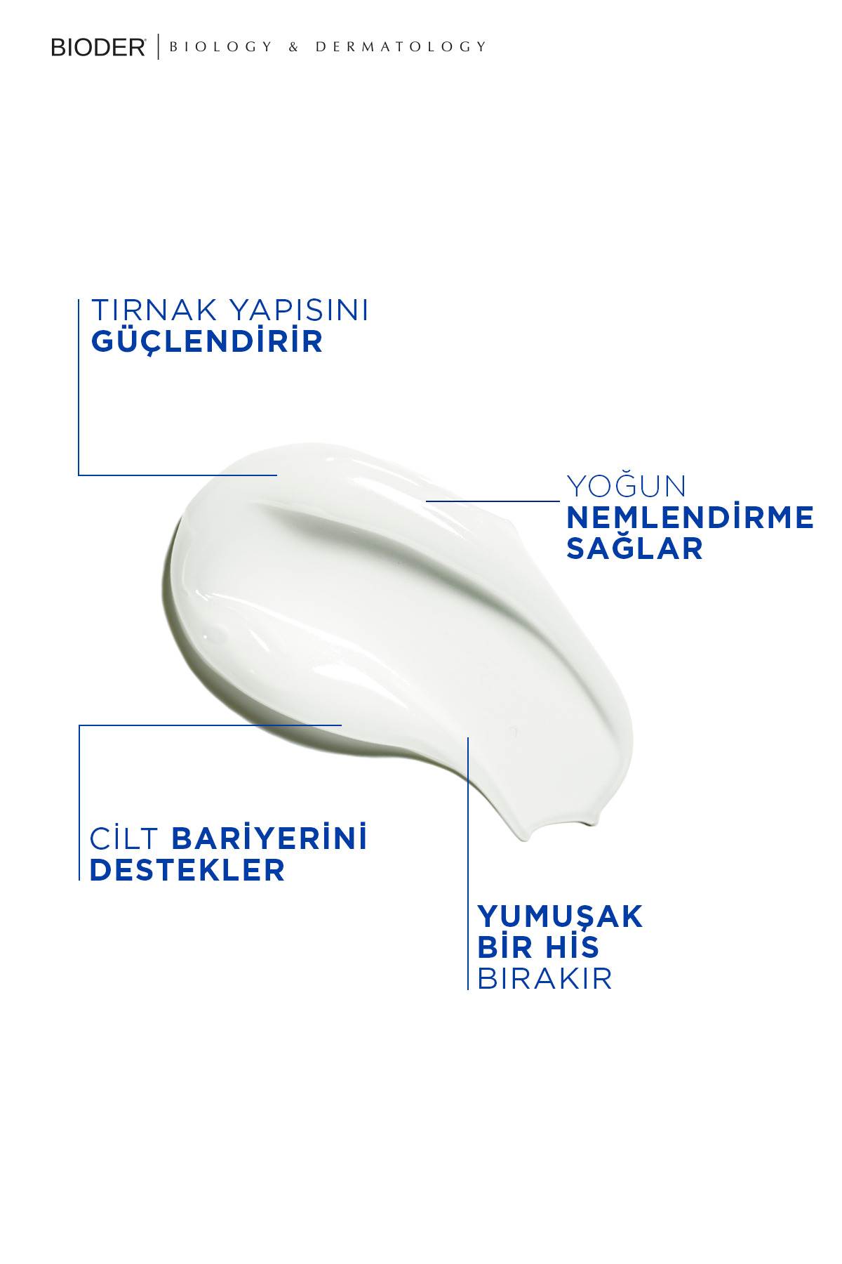 El ve Tırnak Kremi Cilt Bariyeri ve Tırnak Güçlendirici 50 ml - Vitamin B7 Niasinamid Çinko — 8680512633891 — تصویر 2 از 5