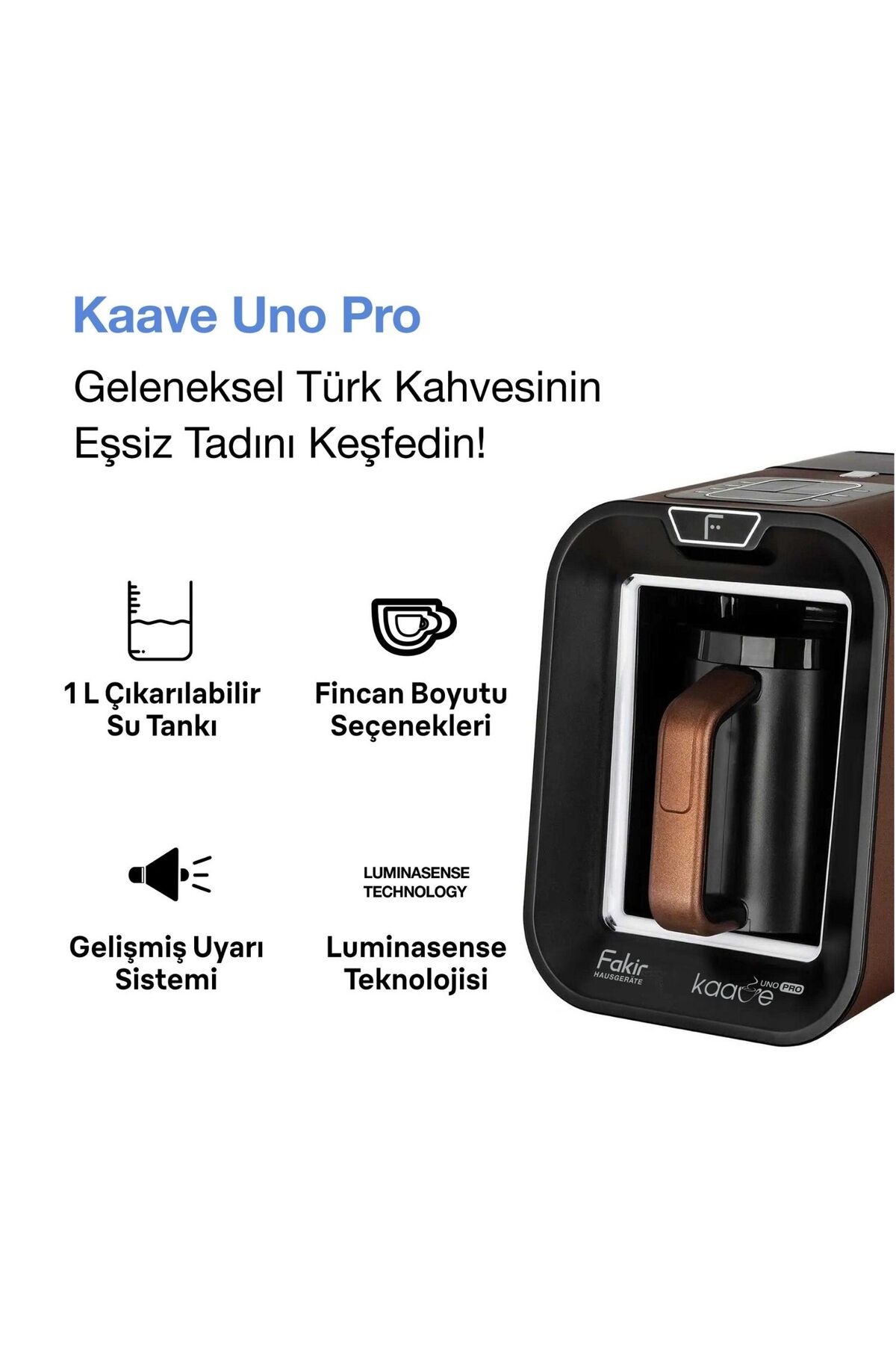 Kaave Uno Pro Türk Kahvesi Makinesi Kahve 2