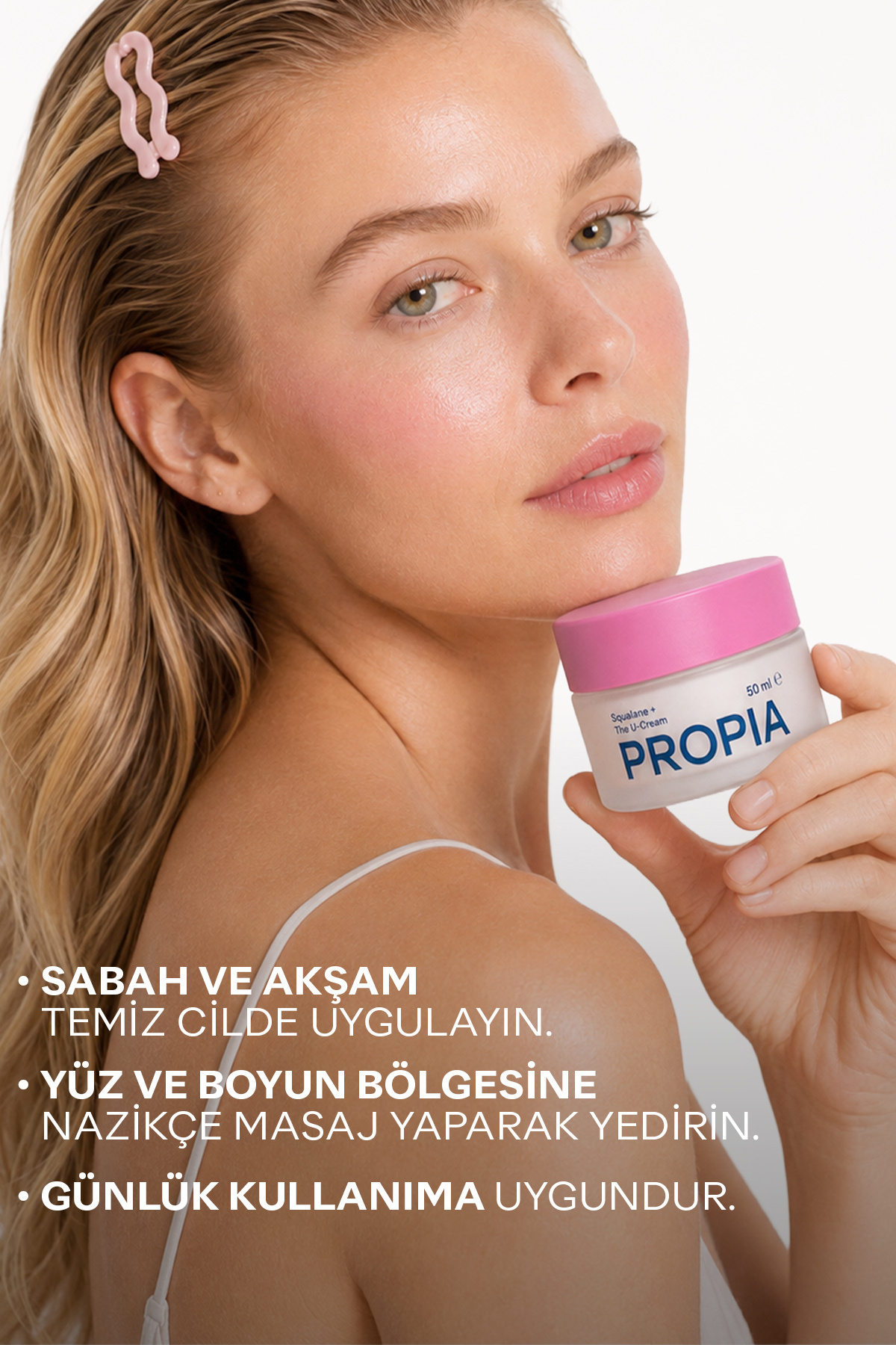 Squalane+ The U-Cream | Bariyer Onarıcı Sugarcane-Derived Squalane Yoğun Nemlendirici Krem | 15ML — 81SQ1B4S0090CR01 — تصویر 3 از 5